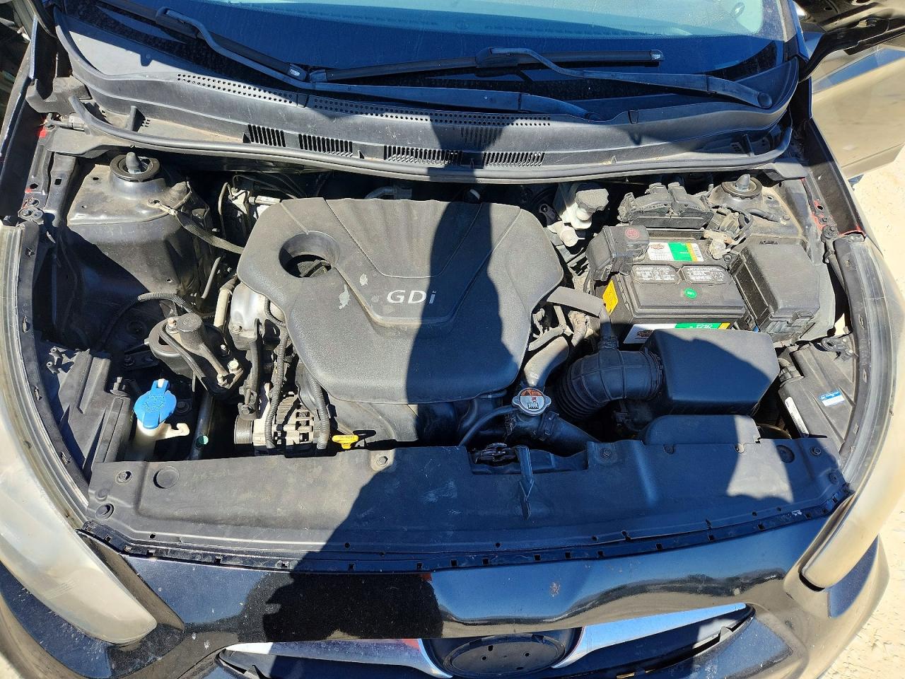 2013 Hyundai Accent Gls Black vin: KMHCT4AE2DU482213