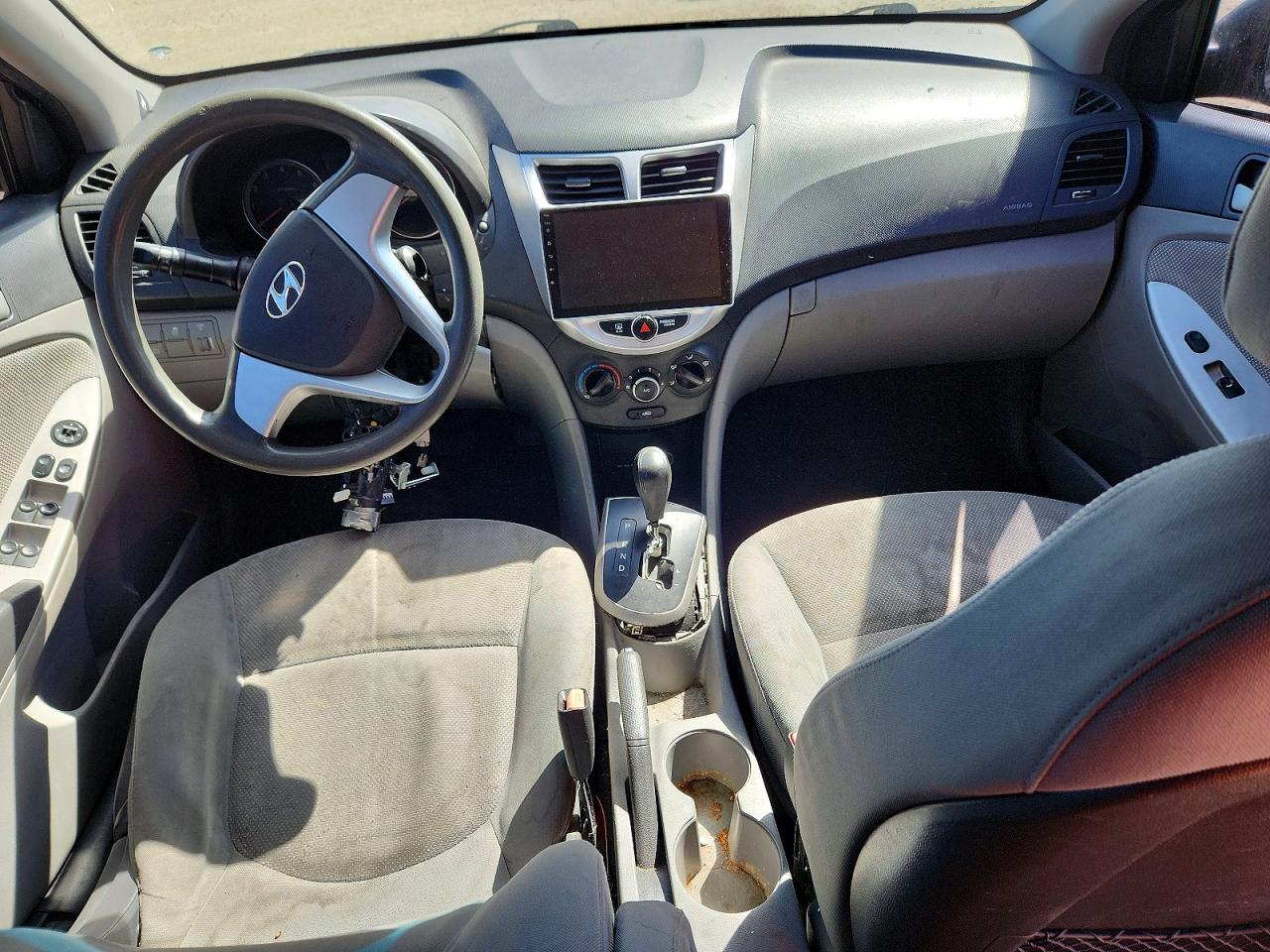 2013 Hyundai Accent Gls Black vin: KMHCT4AE2DU482213