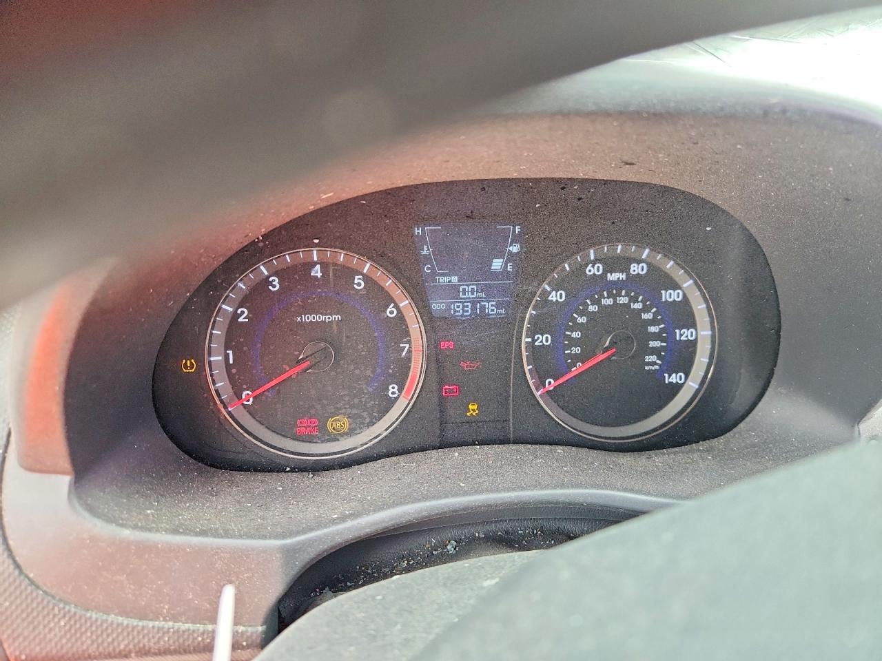 2013 Hyundai Accent Gls Gray vin: KMHCT4AE2DU555015