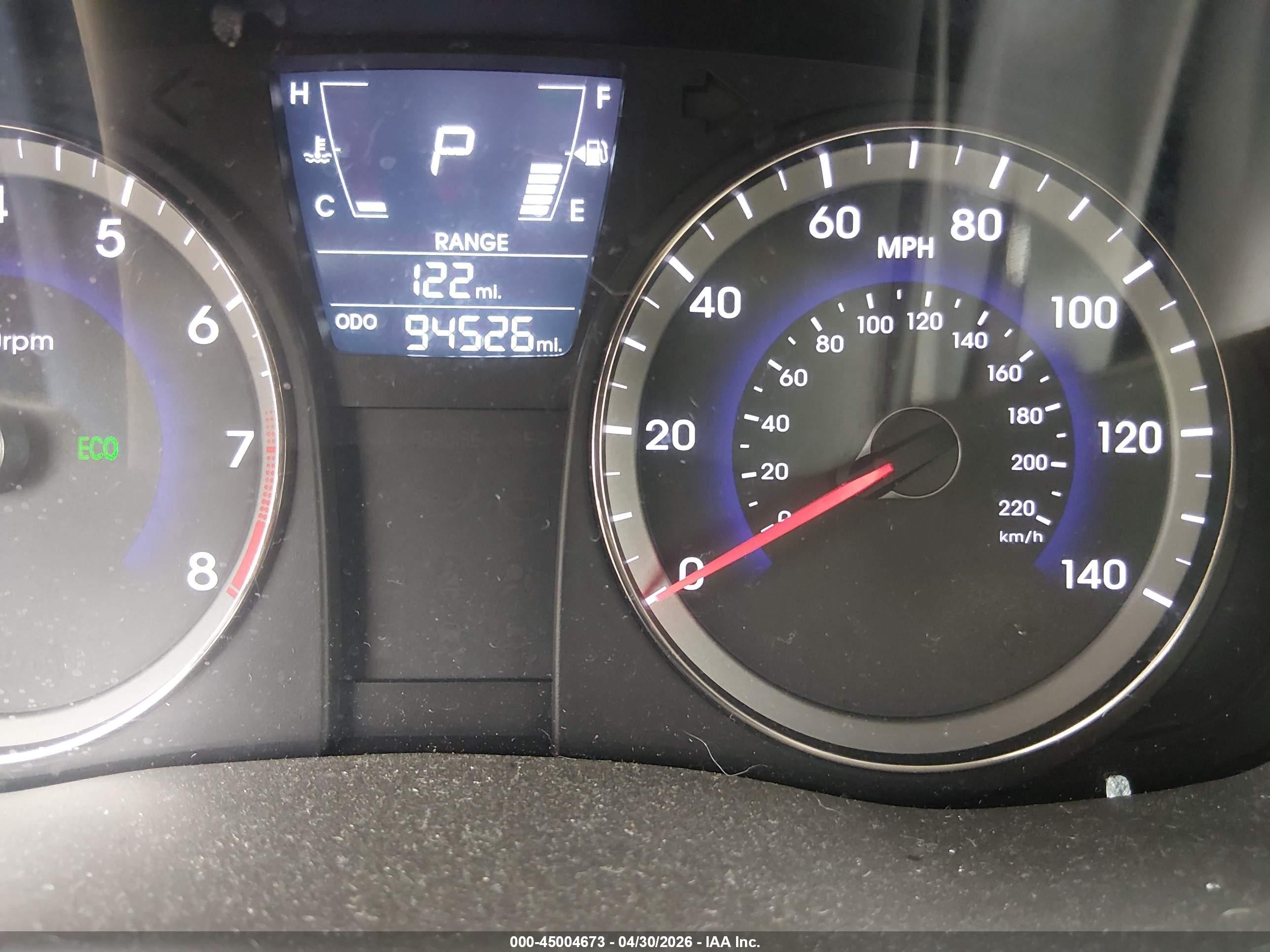 2014 Hyundai Accent Gls Blue vin: KMHCT4AE2EU665953