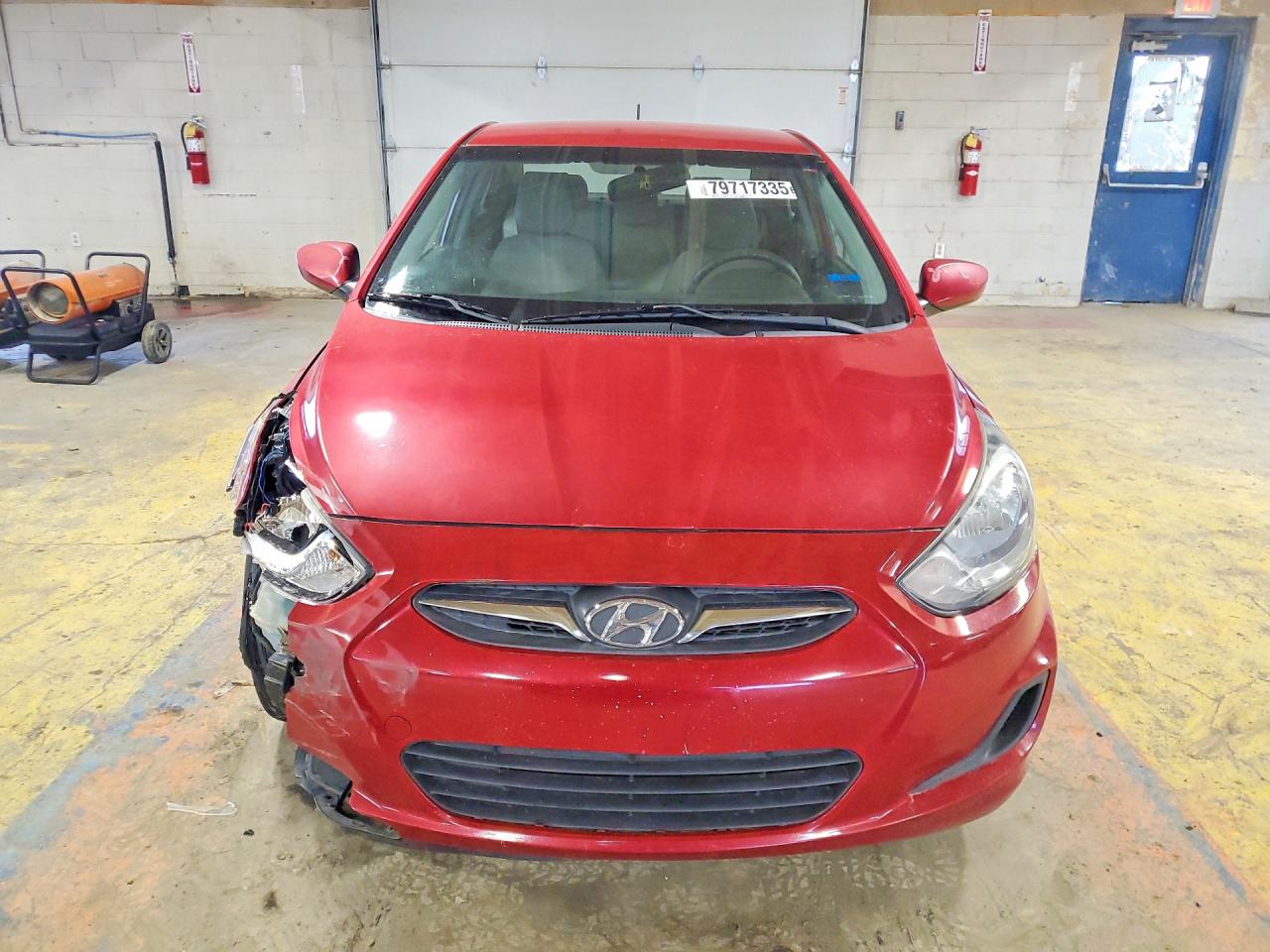 2014 Hyundai Accent Gls Red vin: KMHCT4AE2EU676046