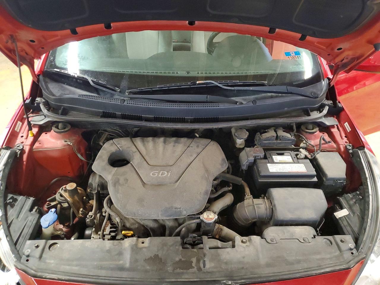 2014 Hyundai Accent Gls Red vin: KMHCT4AE2EU676046