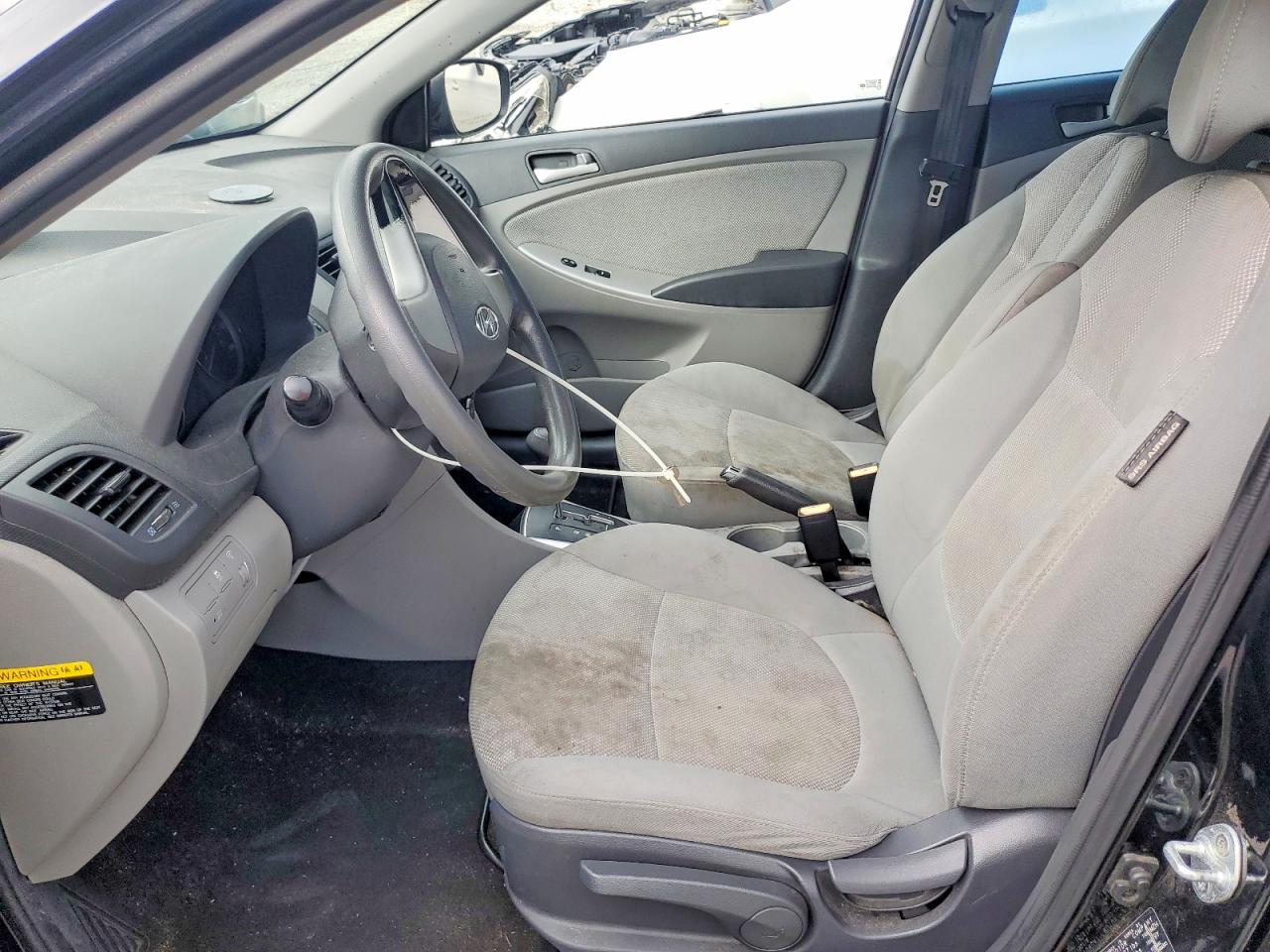 2014 Hyundai Accent Gls Black vin: KMHCT4AE2EU738996