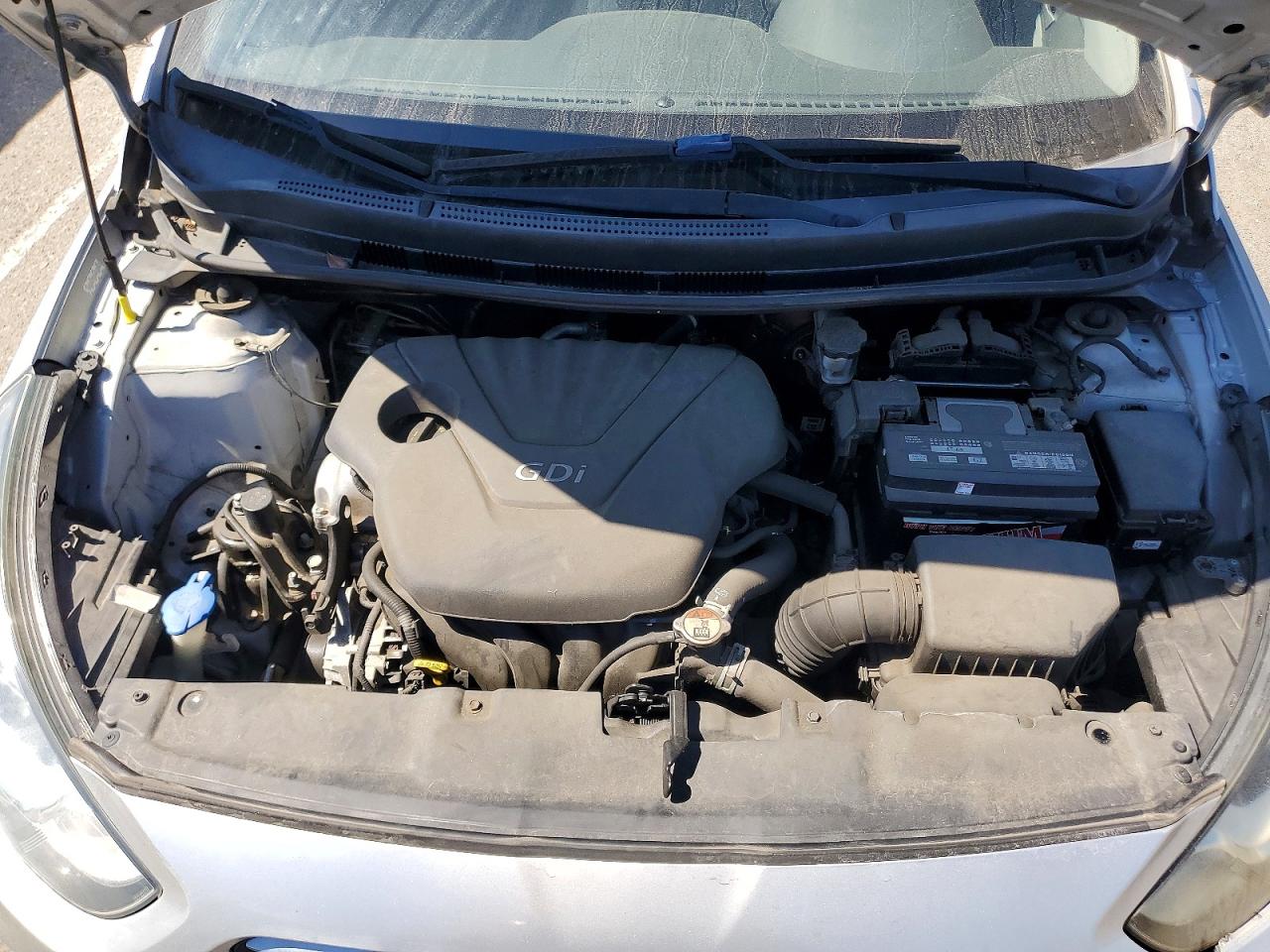 2014 Hyundai Accent Gls Silver vin: KMHCT4AE2EU758200