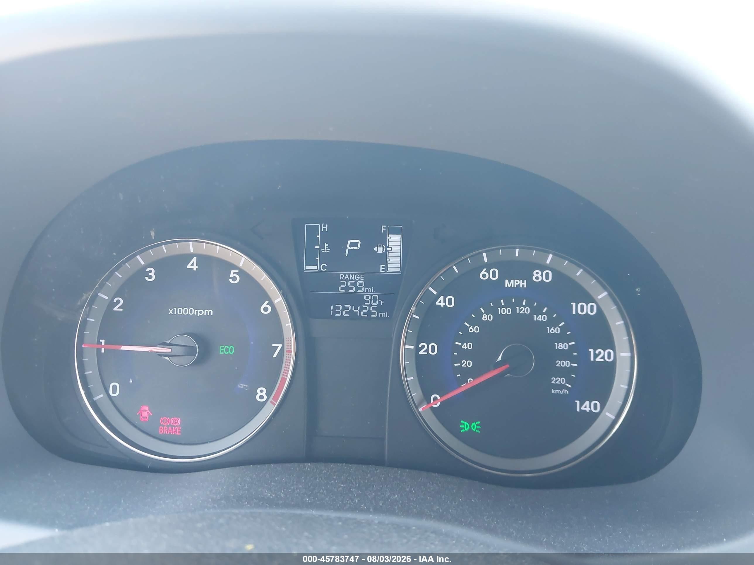 2015 Hyundai Accent Gls Gray vin: KMHCT4AE2FU888768