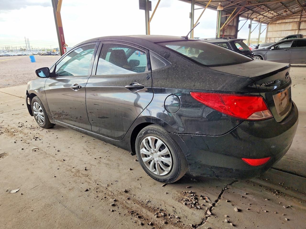 2015 Hyundai Accent Gls Black vin: KMHCT4AE2FU926693