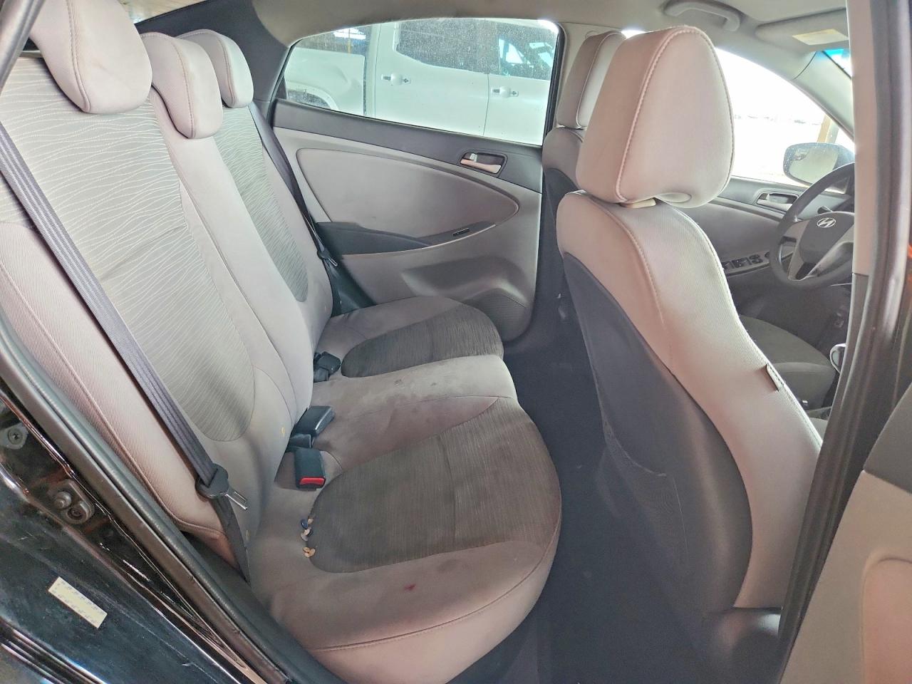 2015 Hyundai Accent Gls Black vin: KMHCT4AE2FU926693