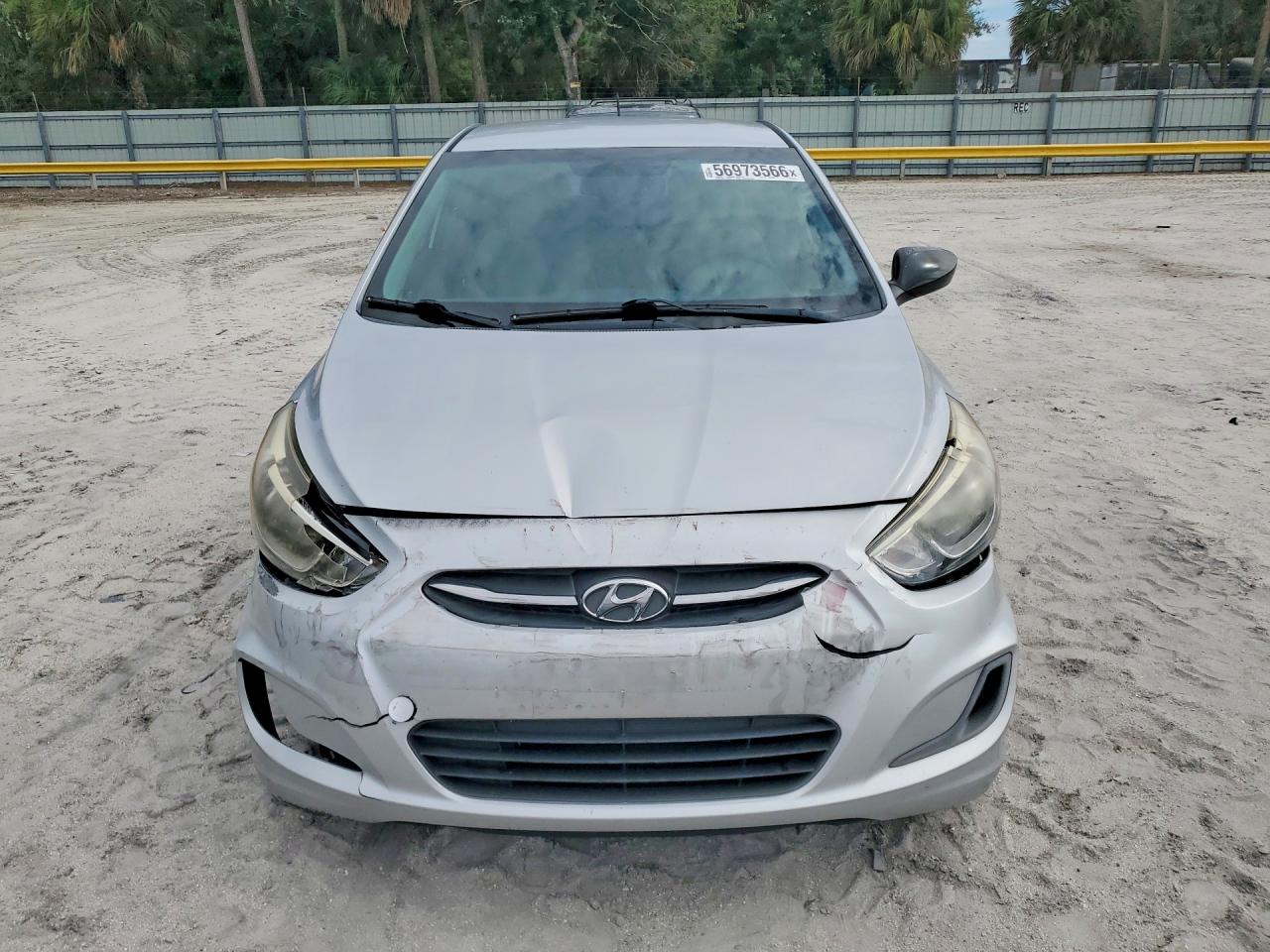 2016 Hyundai Accent Se Silver vin: KMHCT4AE2GU974437