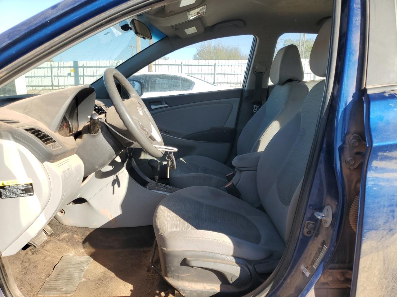 2017 Hyundai Accent Se Blue vin: KMHCT4AE2HU270028