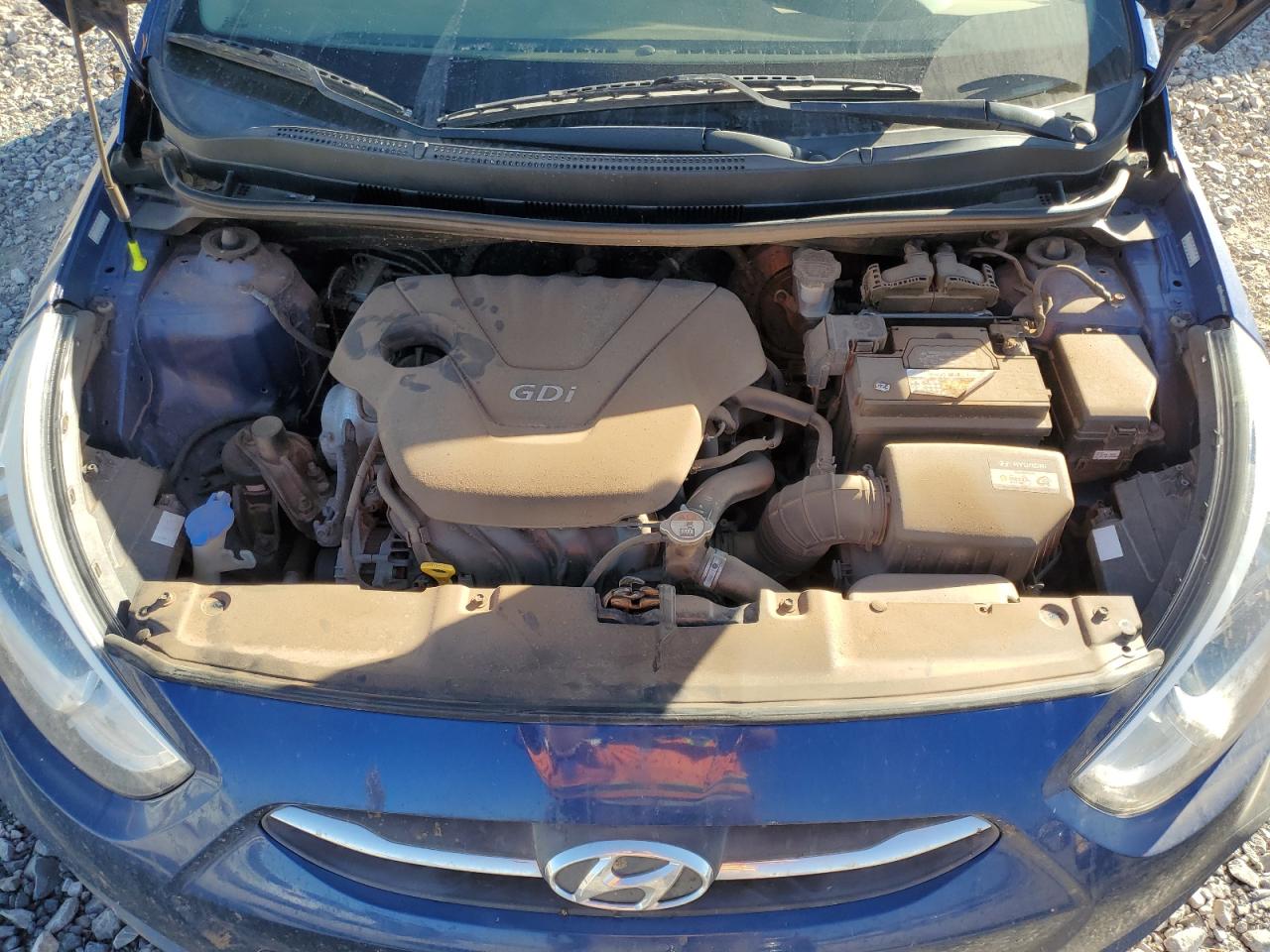 2017 Hyundai Accent Se Blue vin: KMHCT4AE2HU270028