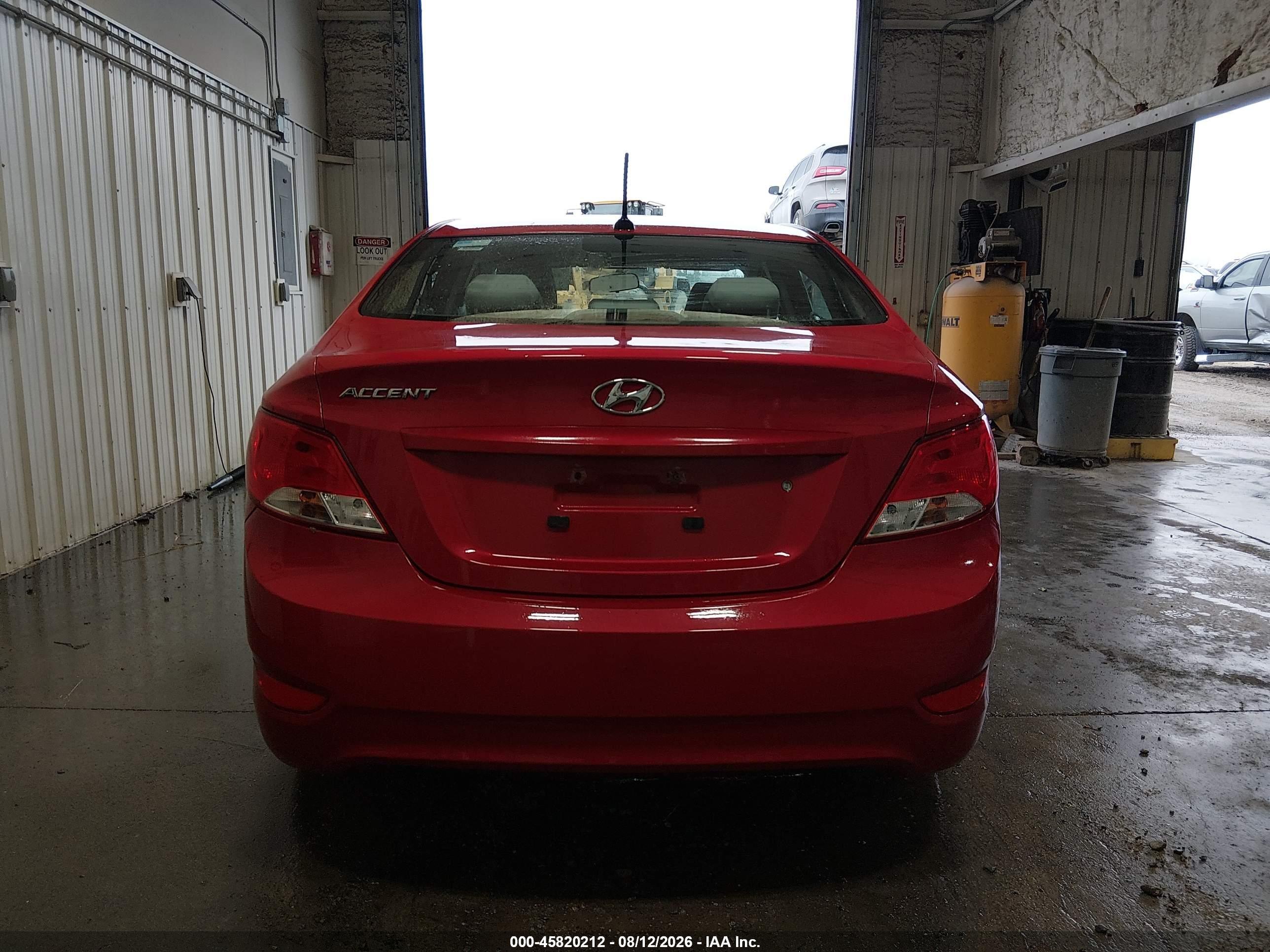 2017 Hyundai Accent Se Red vin: KMHCT4AE2HU294071