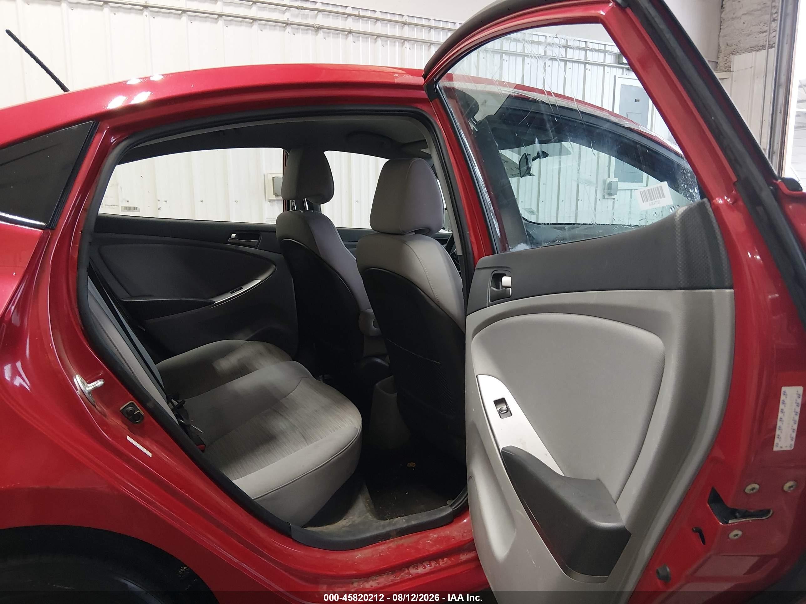 2017 Hyundai Accent Se Red vin: KMHCT4AE2HU294071