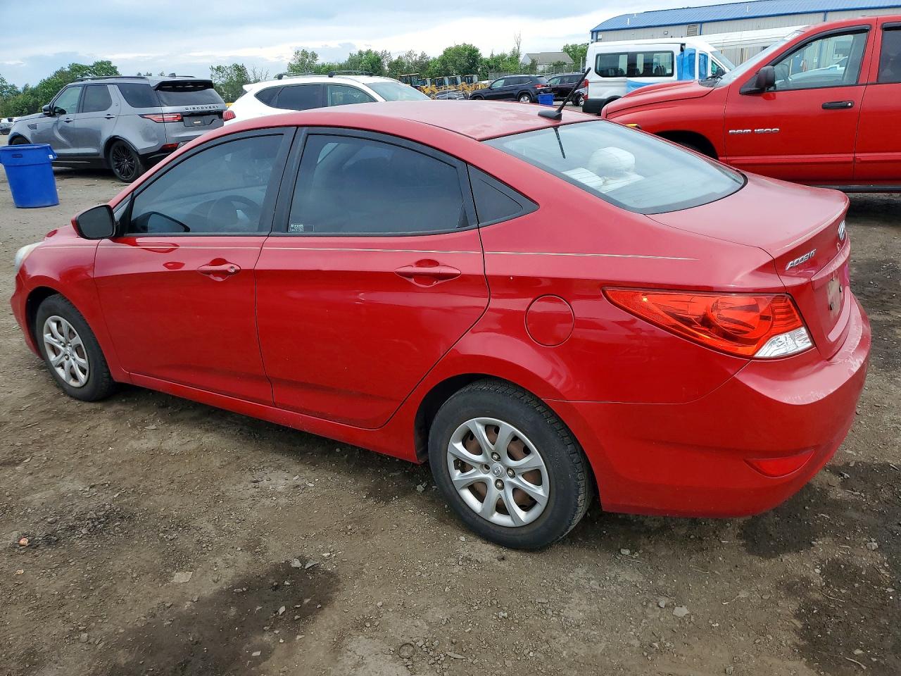 2012 Hyundai Accent Gls Красный vin: KMHCT4AE3CU197180