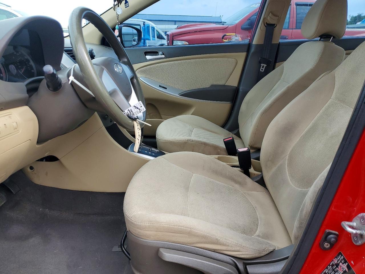 2012 Hyundai Accent Gls Красный vin: KMHCT4AE3CU197180