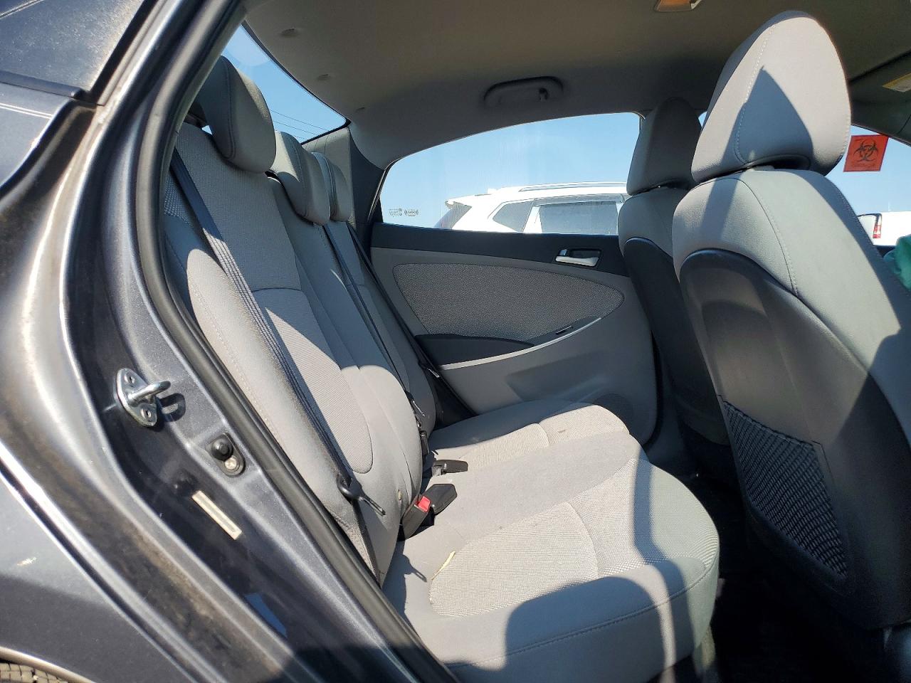 2012 Hyundai Accent Gls Charcoal vin: KMHCT4AE3CU235278