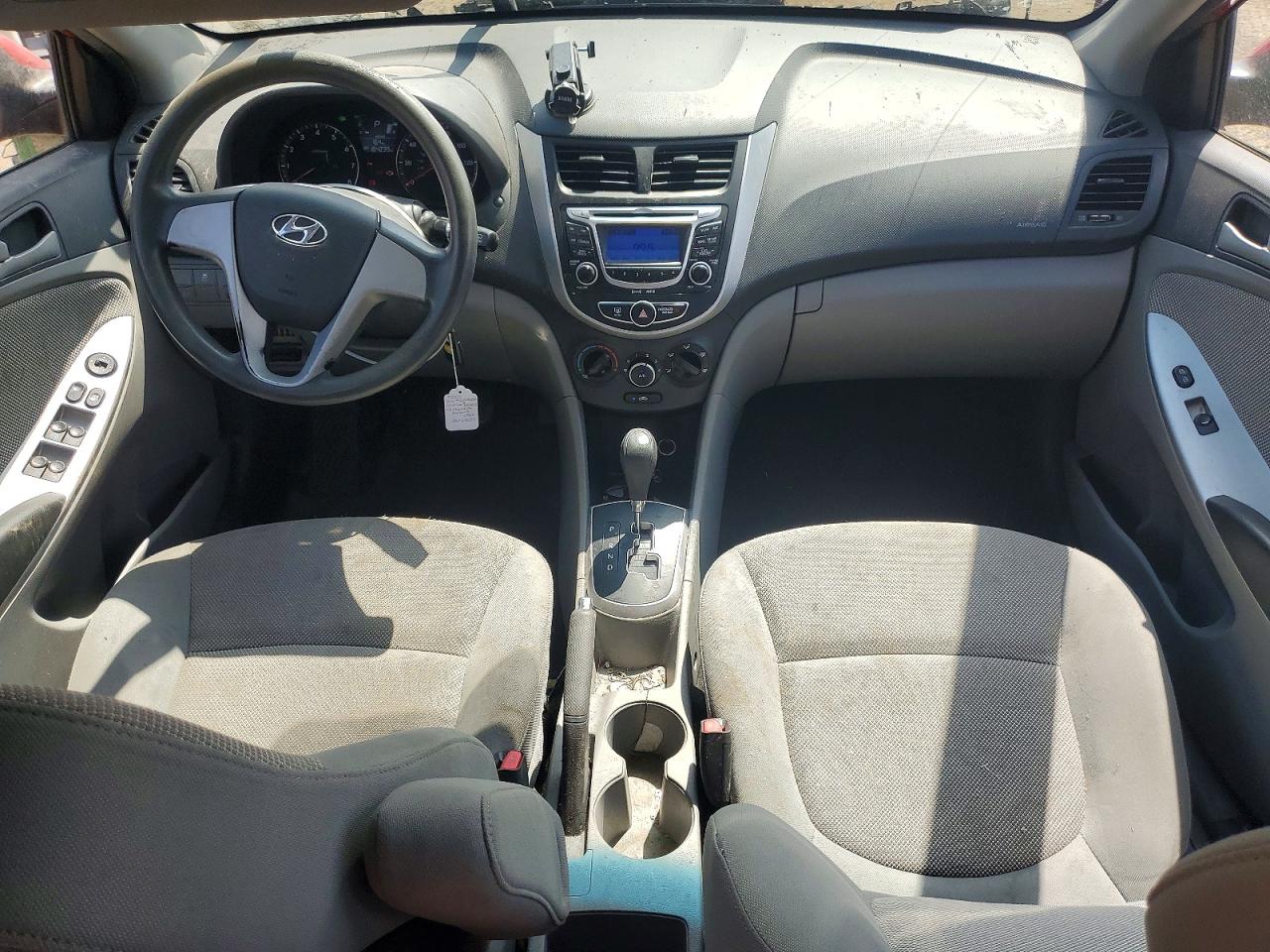 2013 Hyundai Accent Gls Red vin: KMHCT4AE3DU385134
