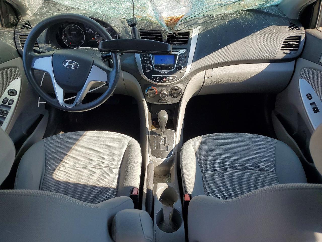 2013 Hyundai Accent Gls Black vin: KMHCT4AE3DU397459