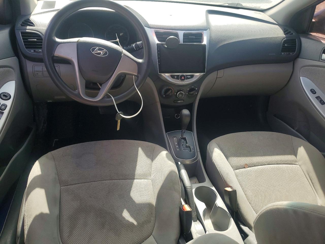 2013 Hyundai Accent Gls Blue vin: KMHCT4AE3DU529183