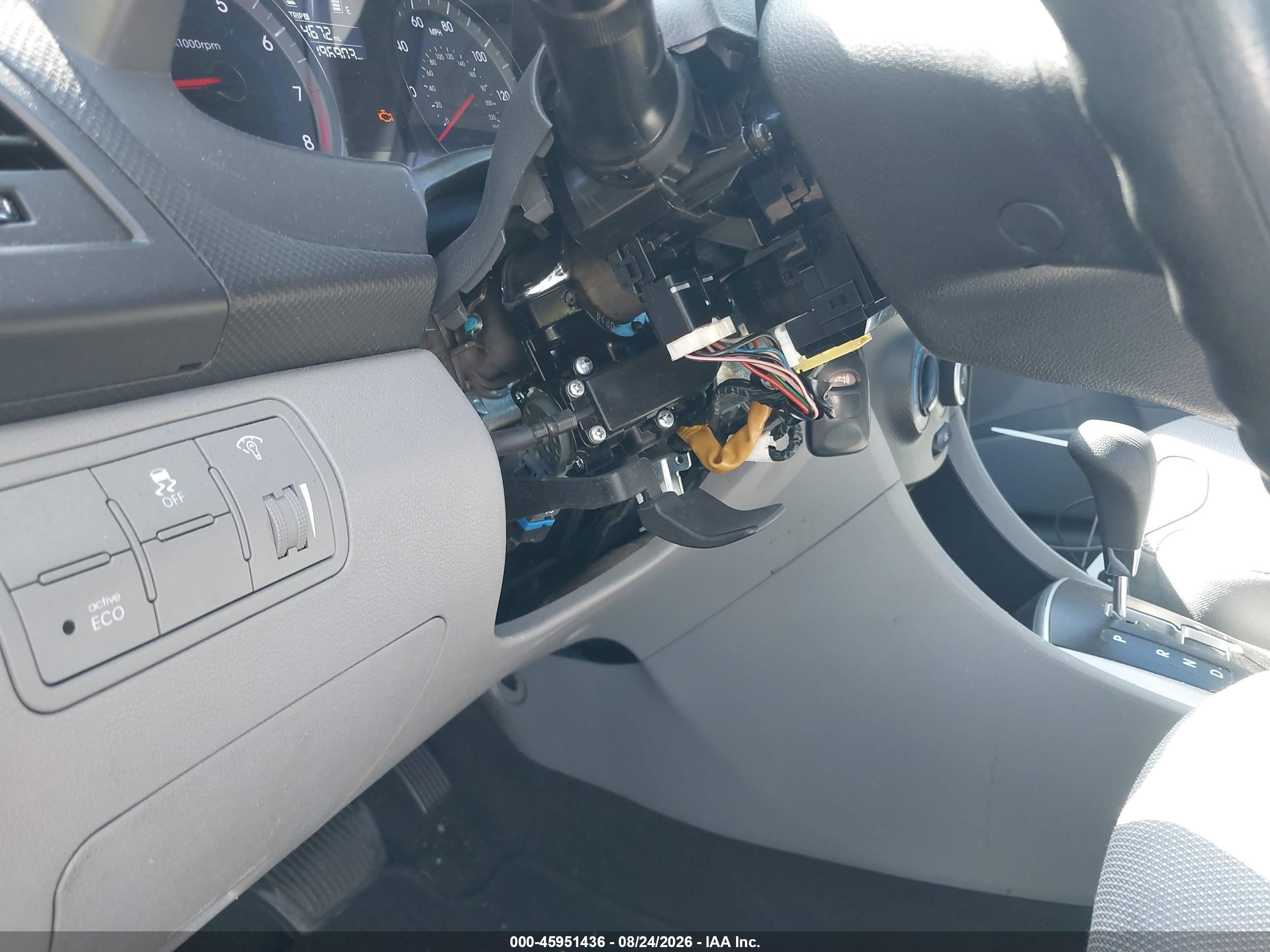 2013 Hyundai Accent Gls Gray vin: KMHCT4AE3DU556870