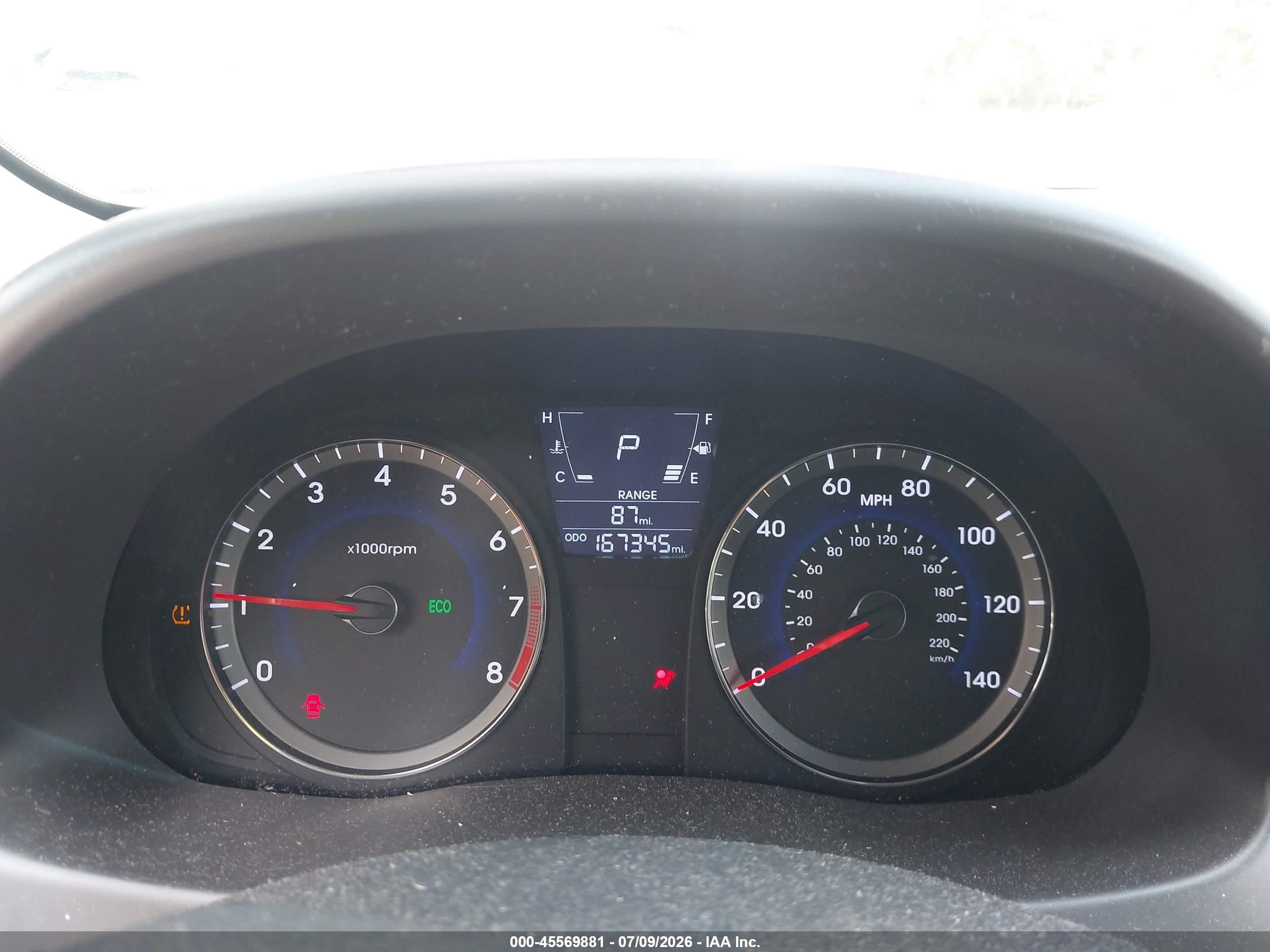 2014 Hyundai Accent Gls Gray vin: KMHCT4AE3EU639880