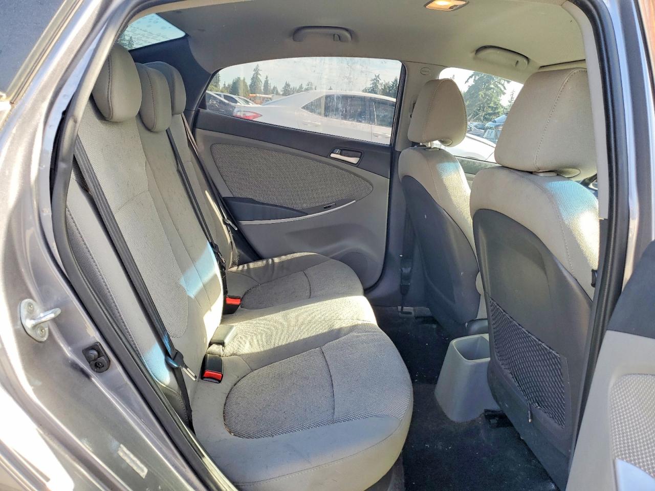 2014 Hyundai Accent Gls Gray vin: KMHCT4AE3EU710513