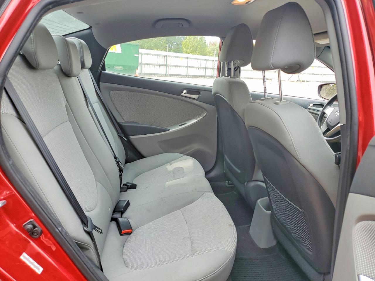2014 Hyundai Accent Gls Red vin: KMHCT4AE3EU751403