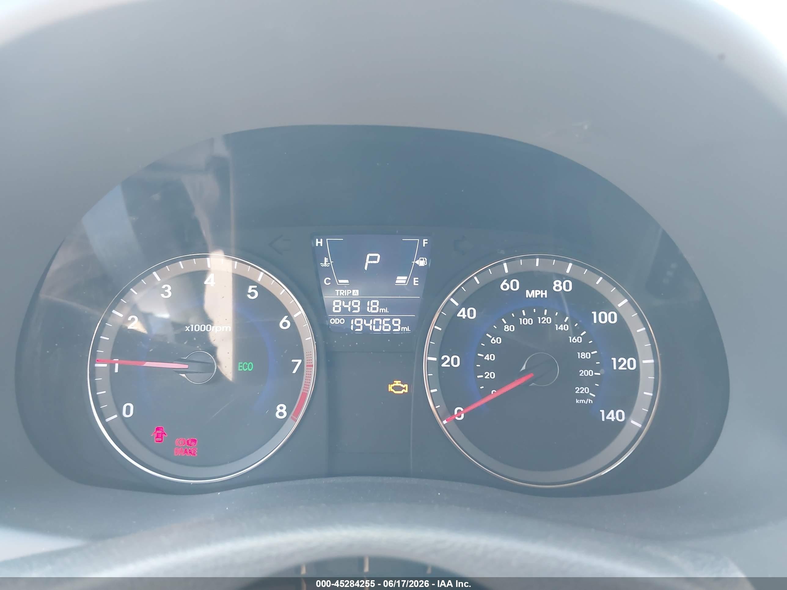 2014 Hyundai Accent Gls Gray vin: KMHCT4AE3EU760568