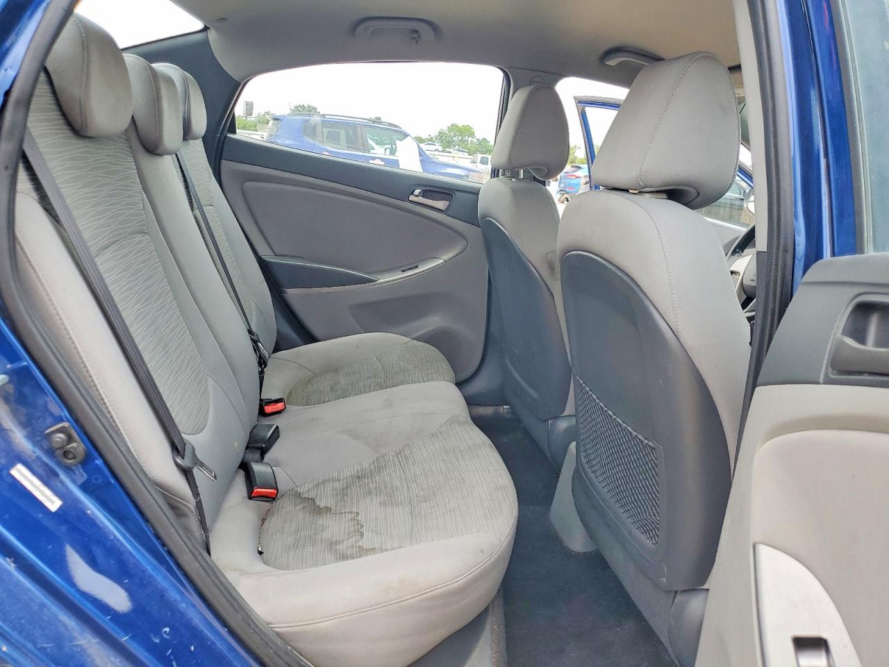 2015 Hyundai Accent Gls Blue vin: KMHCT4AE3FU806952