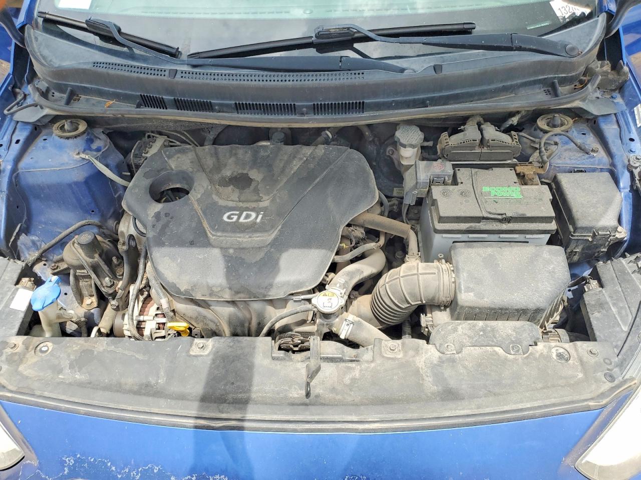 2015 Hyundai Accent Gls Blue vin: KMHCT4AE3FU806952