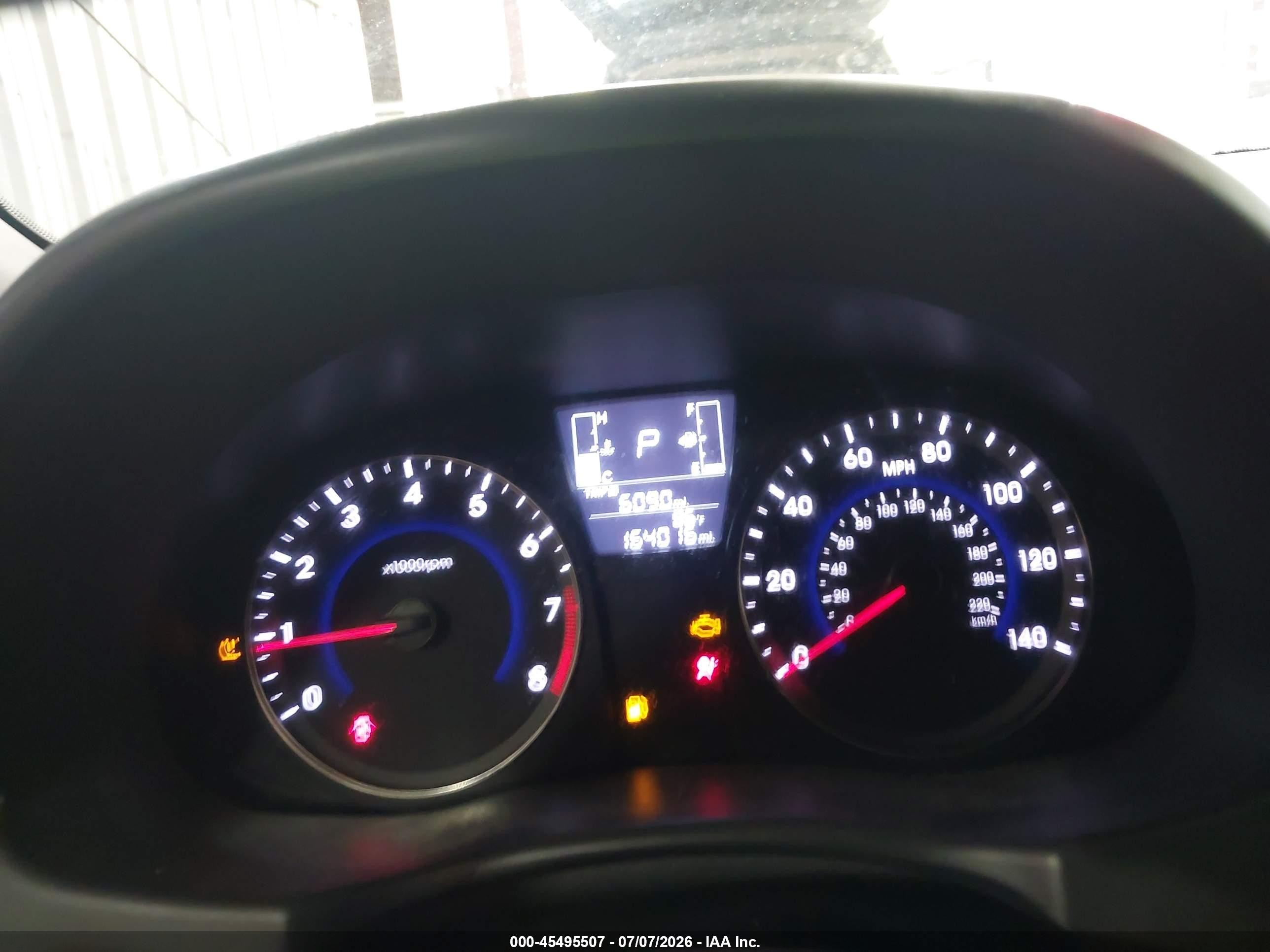 2015 Hyundai Accent Gls Blue vin: KMHCT4AE3FU808846