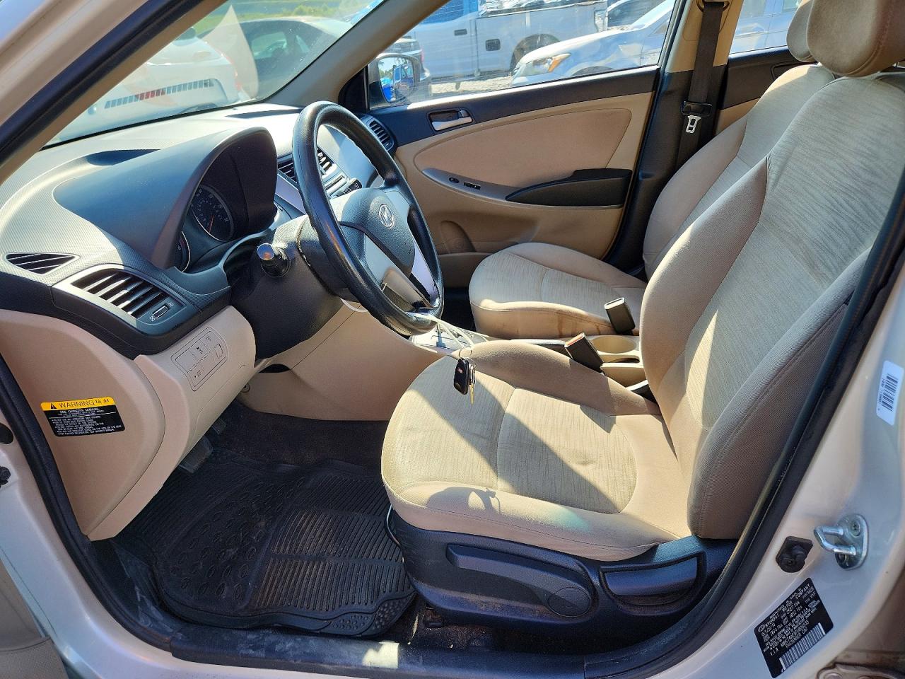 2015 Hyundai Accent Gls Silver vin: KMHCT4AE3FU809835
