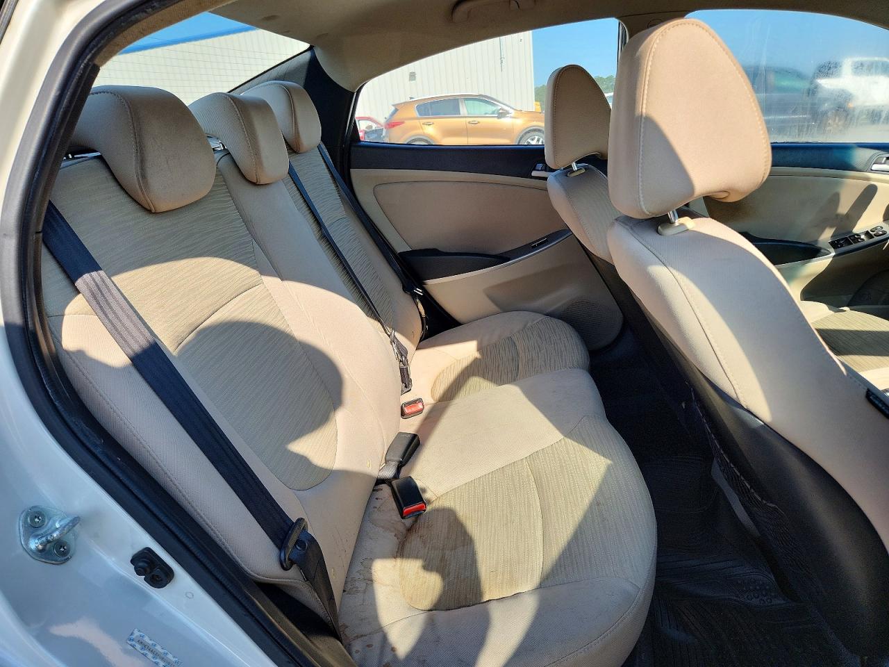 2015 Hyundai Accent Gls Silver vin: KMHCT4AE3FU809835