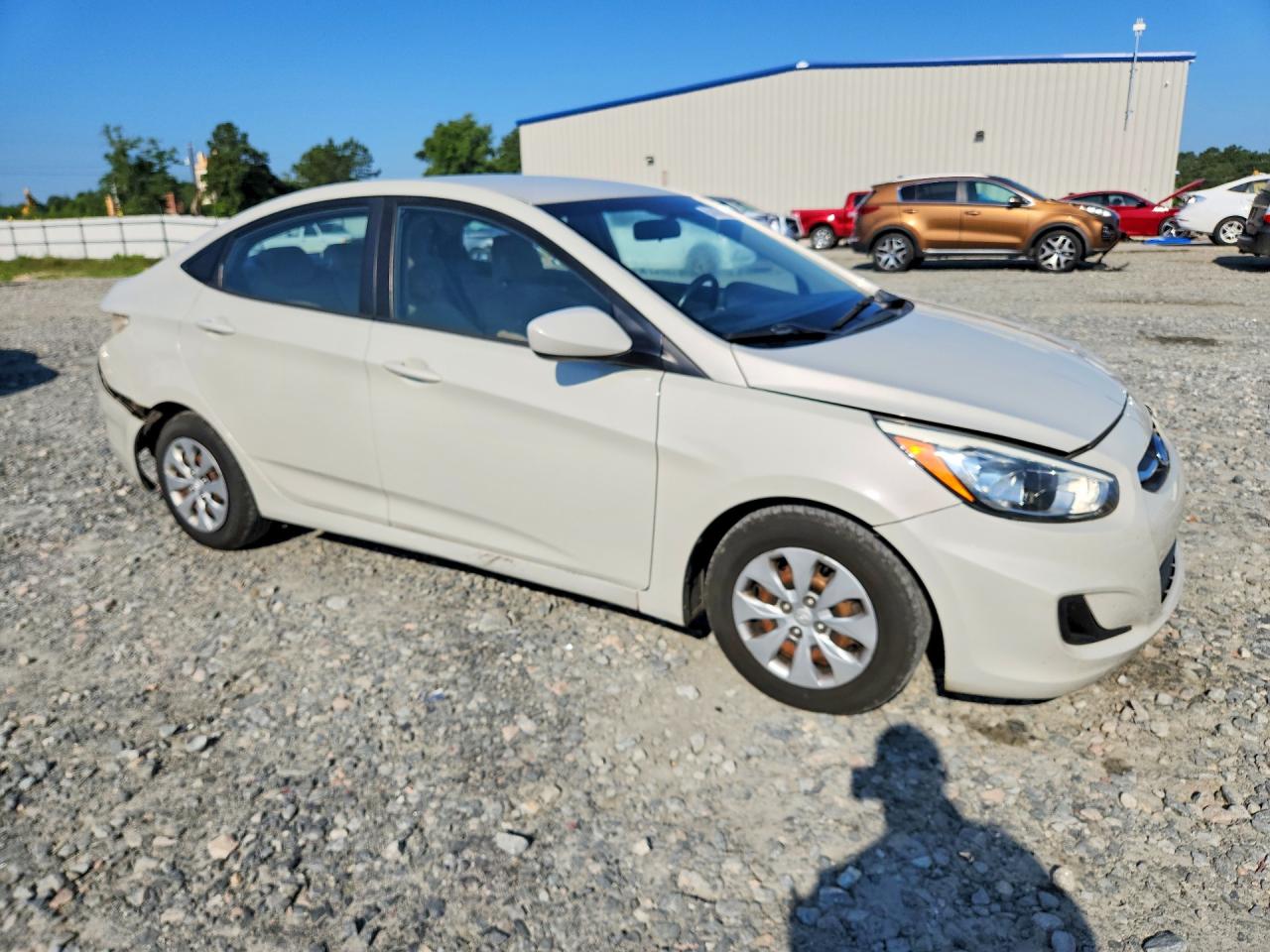 2015 Hyundai Accent Gls Silver vin: KMHCT4AE3FU809835