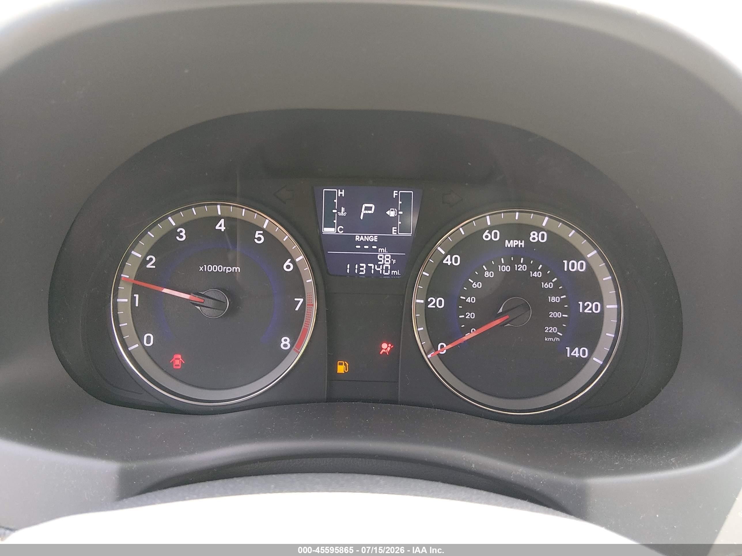 2015 Hyundai Accent Gls Blue vin: KMHCT4AE3FU825498