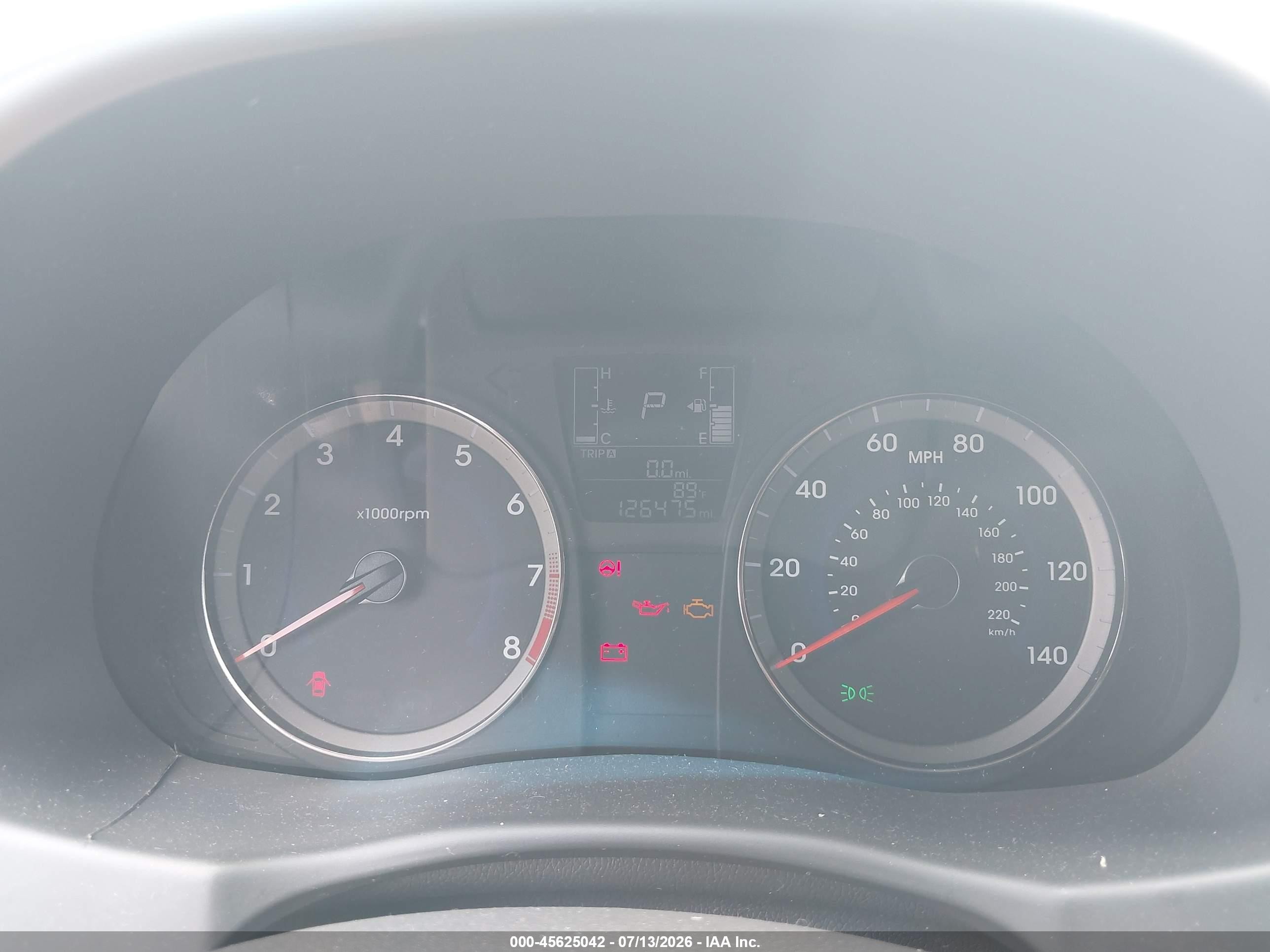 2015 Hyundai Accent Gls Белый vin: KMHCT4AE3FU825517