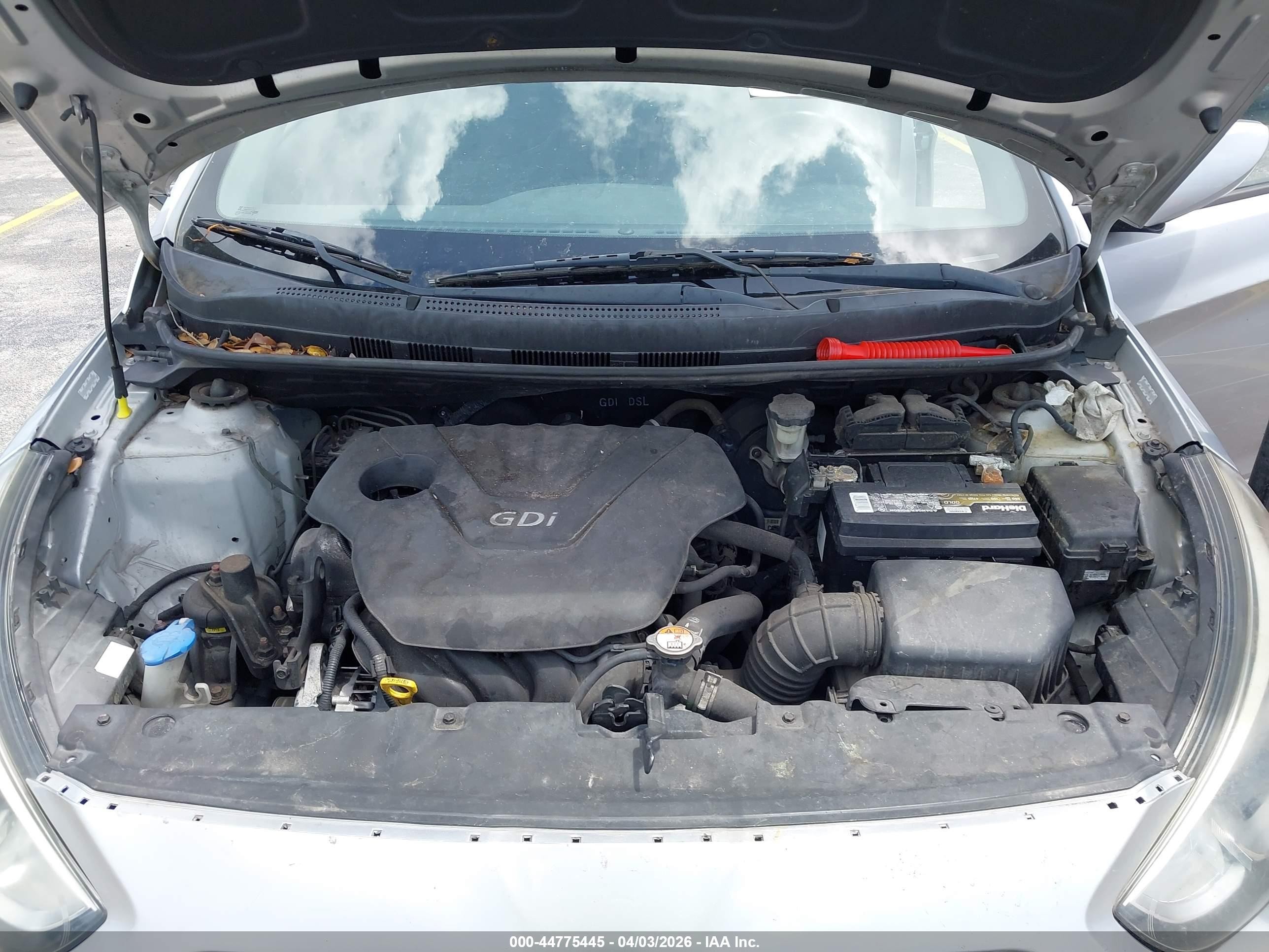 2015 Hyundai Accent Gls Silver vin: KMHCT4AE3FU833231