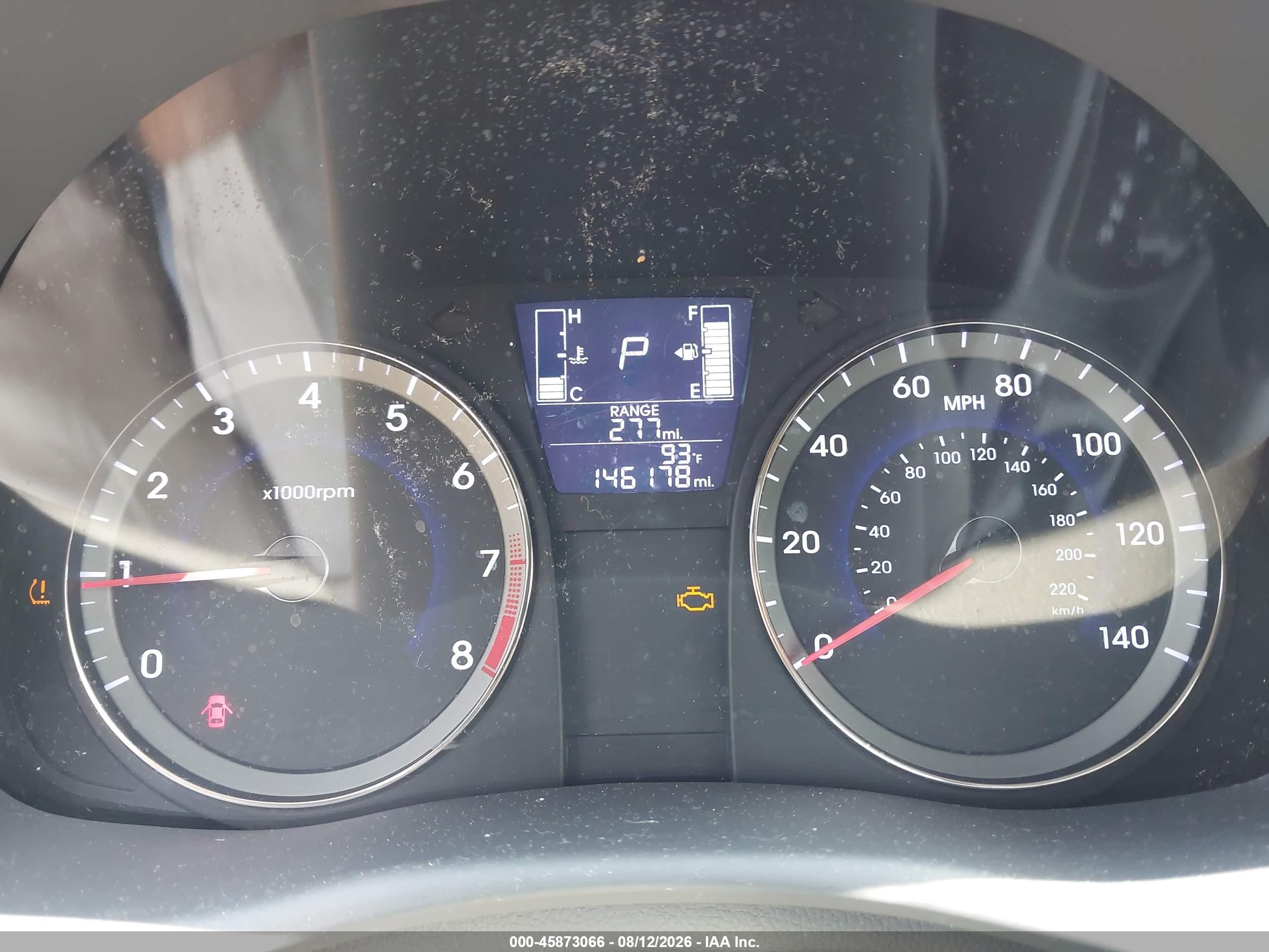 2015 Hyundai Accent Gls Серый vin: KMHCT4AE3FU898015