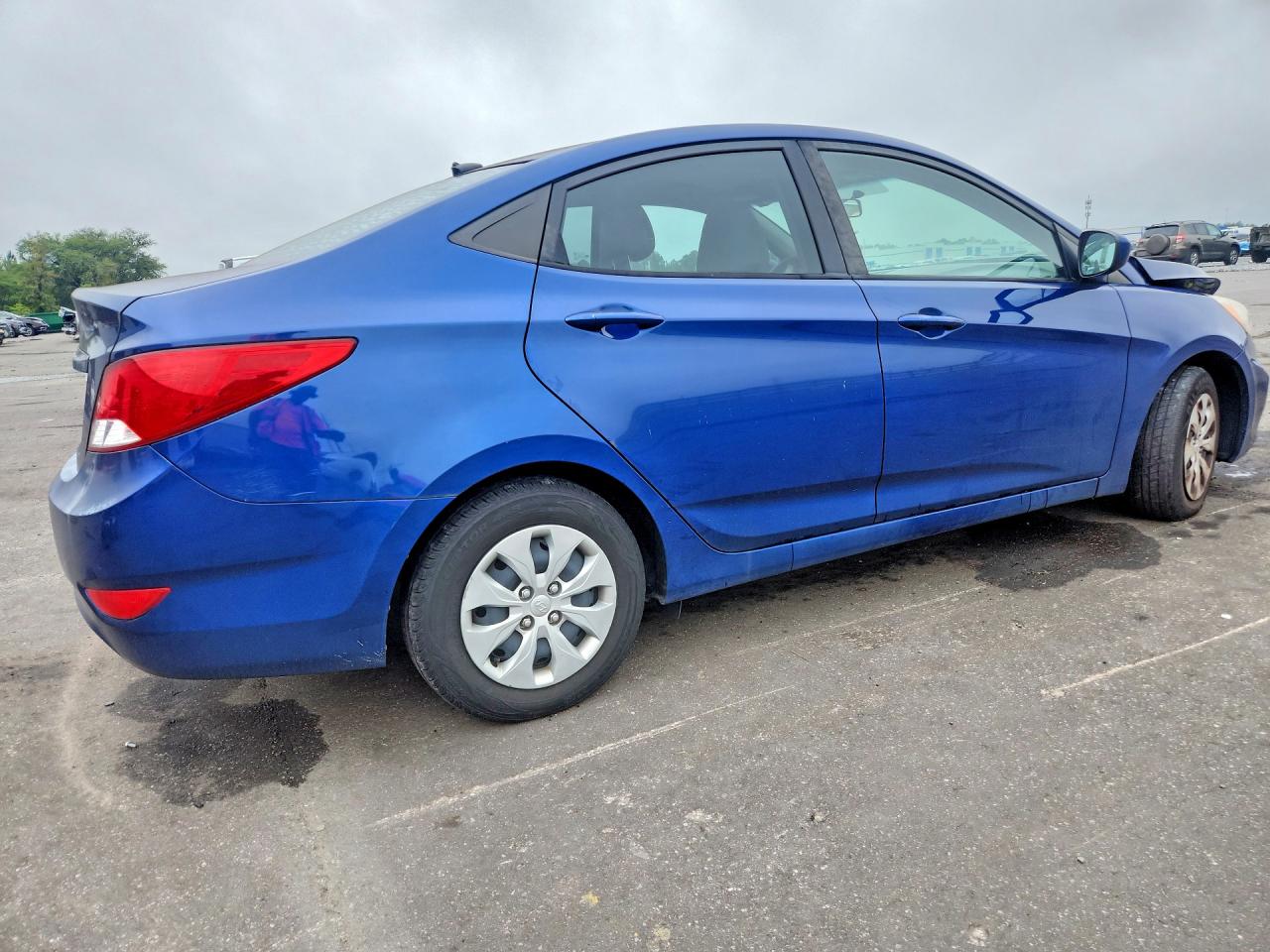 2017 Hyundai Accent Se Blue vin: KMHCT4AE3HU253786