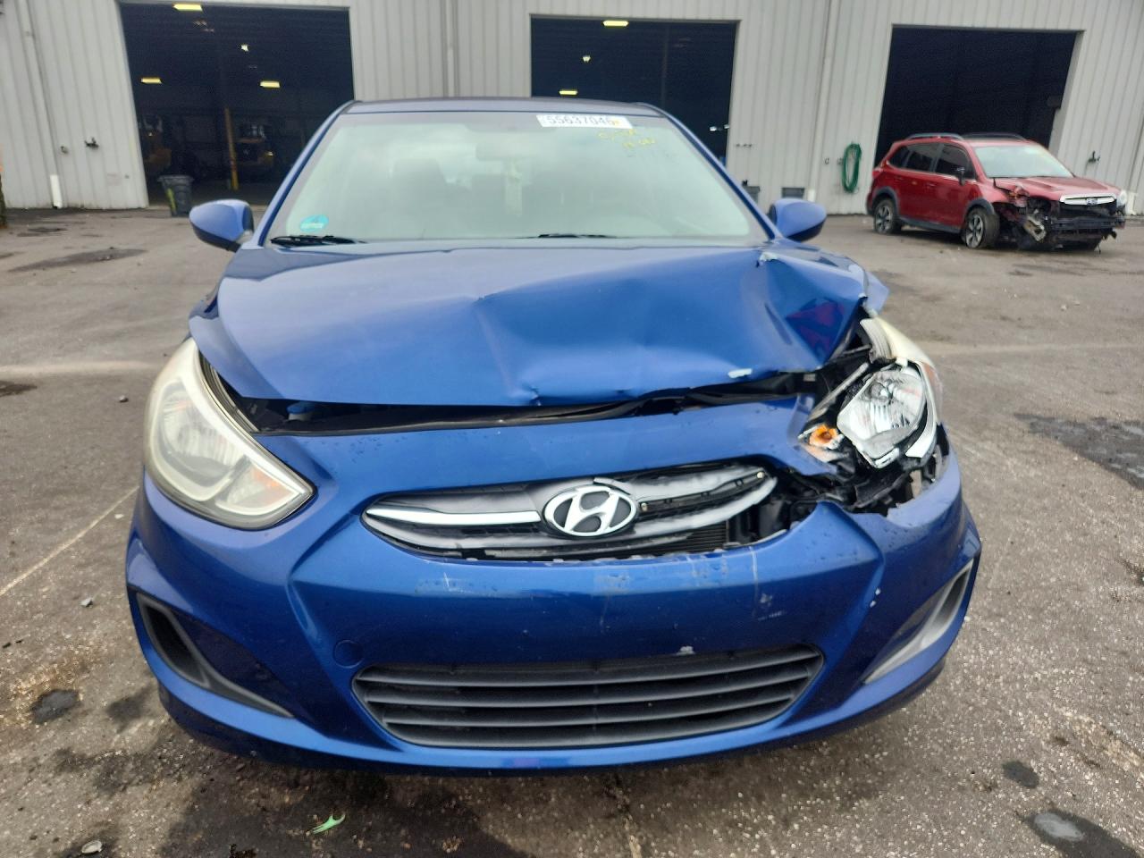 2017 Hyundai Accent Se Blue vin: KMHCT4AE3HU253786
