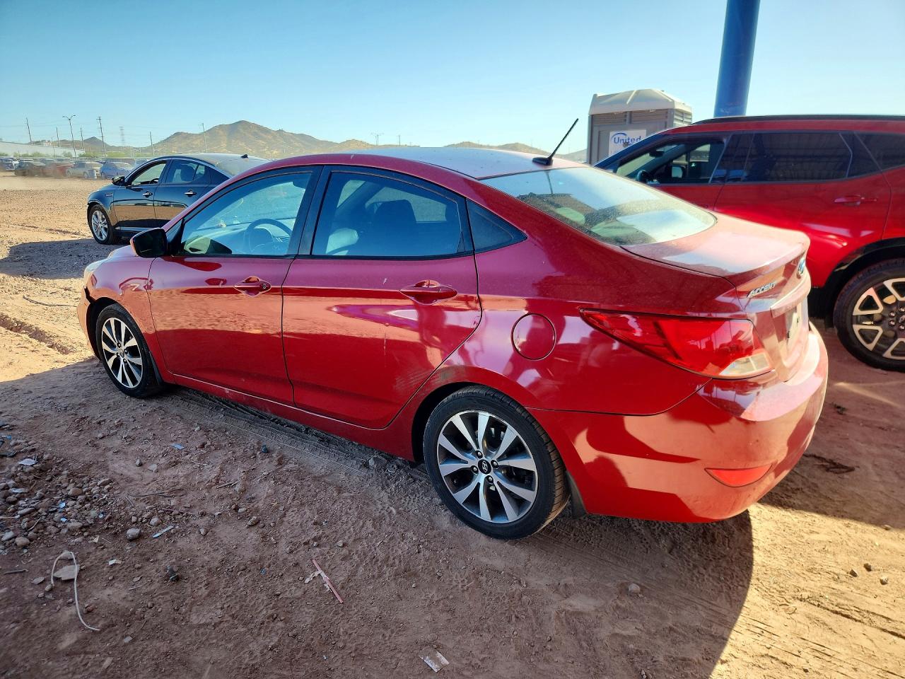 2017 Hyundai Accent Value Edition Red vin: KMHCT4AE3HU349577