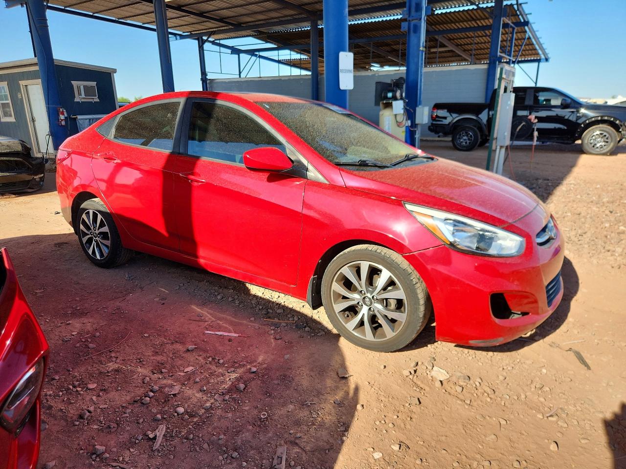 2017 Hyundai Accent Value Edition Red vin: KMHCT4AE3HU349577