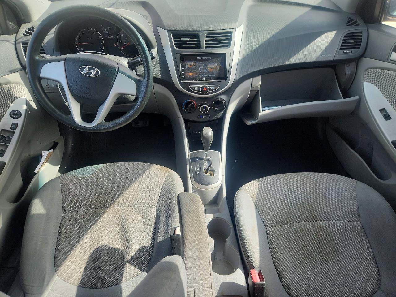 2012 Hyundai Accent Gls Red vin: KMHCT4AE4CU186818