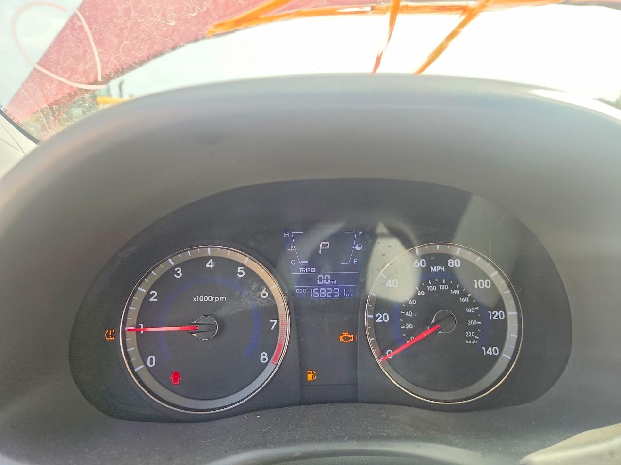 2012 Hyundai Accent Gls Red vin: KMHCT4AE4CU186818