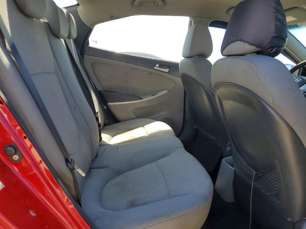 2012 Hyundai Accent Gls Red vin: KMHCT4AE4CU219803