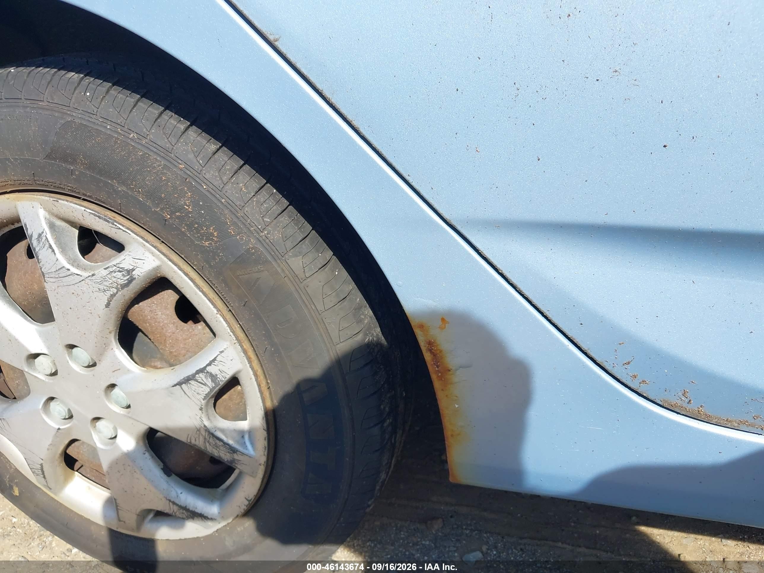 2012 Hyundai Accent Gls Blue vin: KMHCT4AE4CU258438