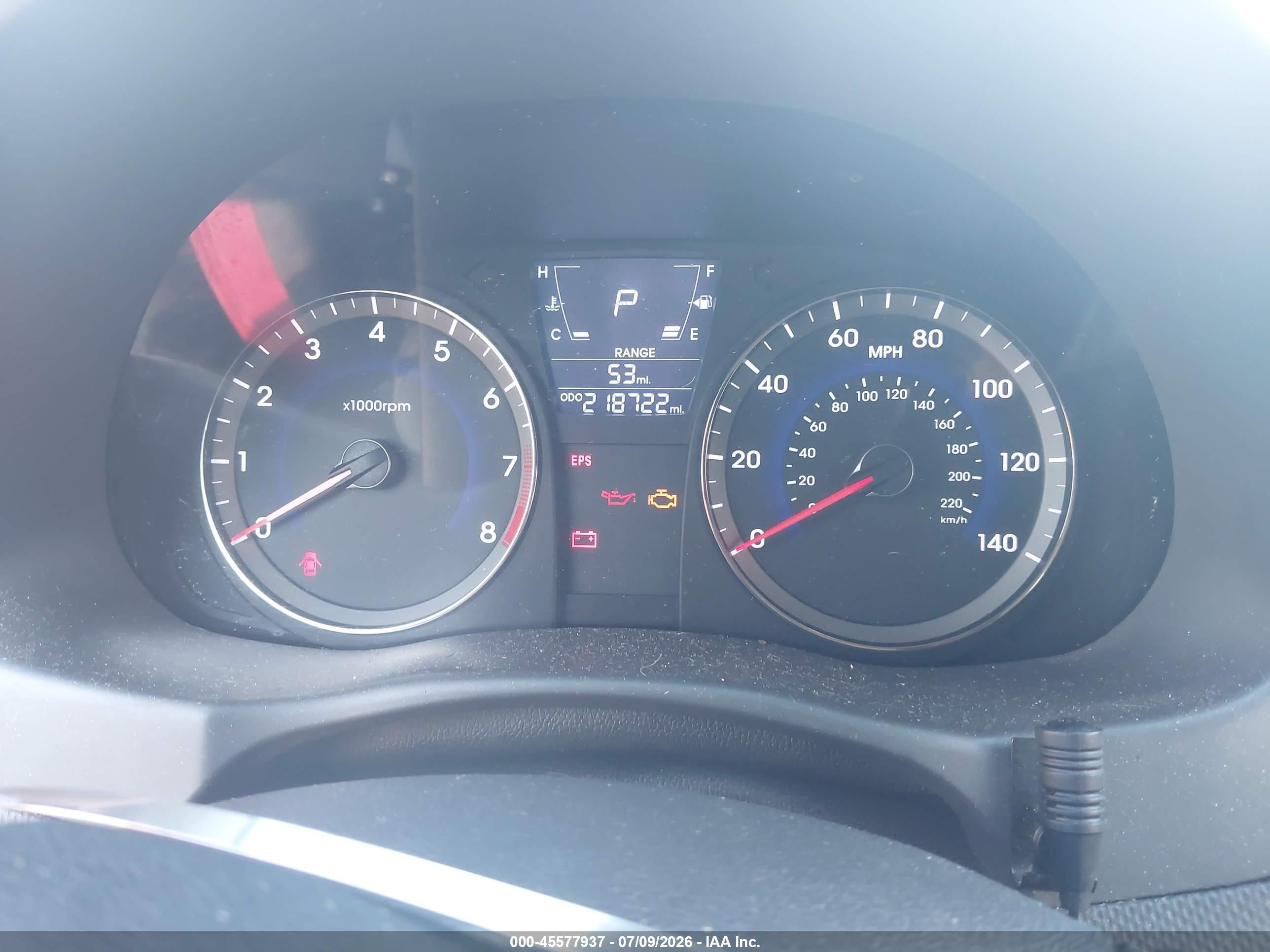 2013 Hyundai Accent Gls Red vin: KMHCT4AE4DU349338