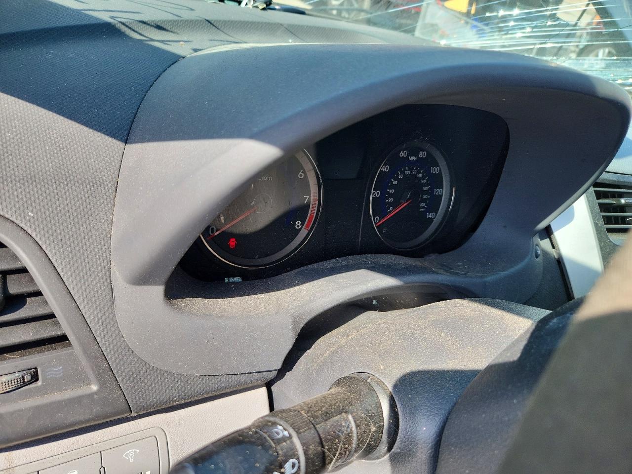 2013 Hyundai Accent Gls Gray vin: KMHCT4AE4DU375549