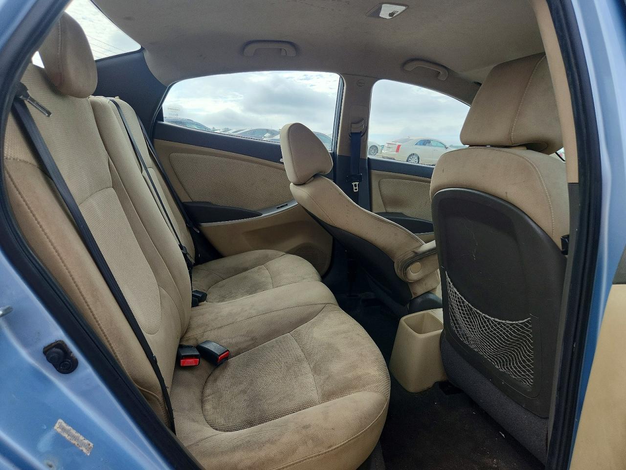 2013 Hyundai Accent Gls Blue vin: KMHCT4AE4DU446426