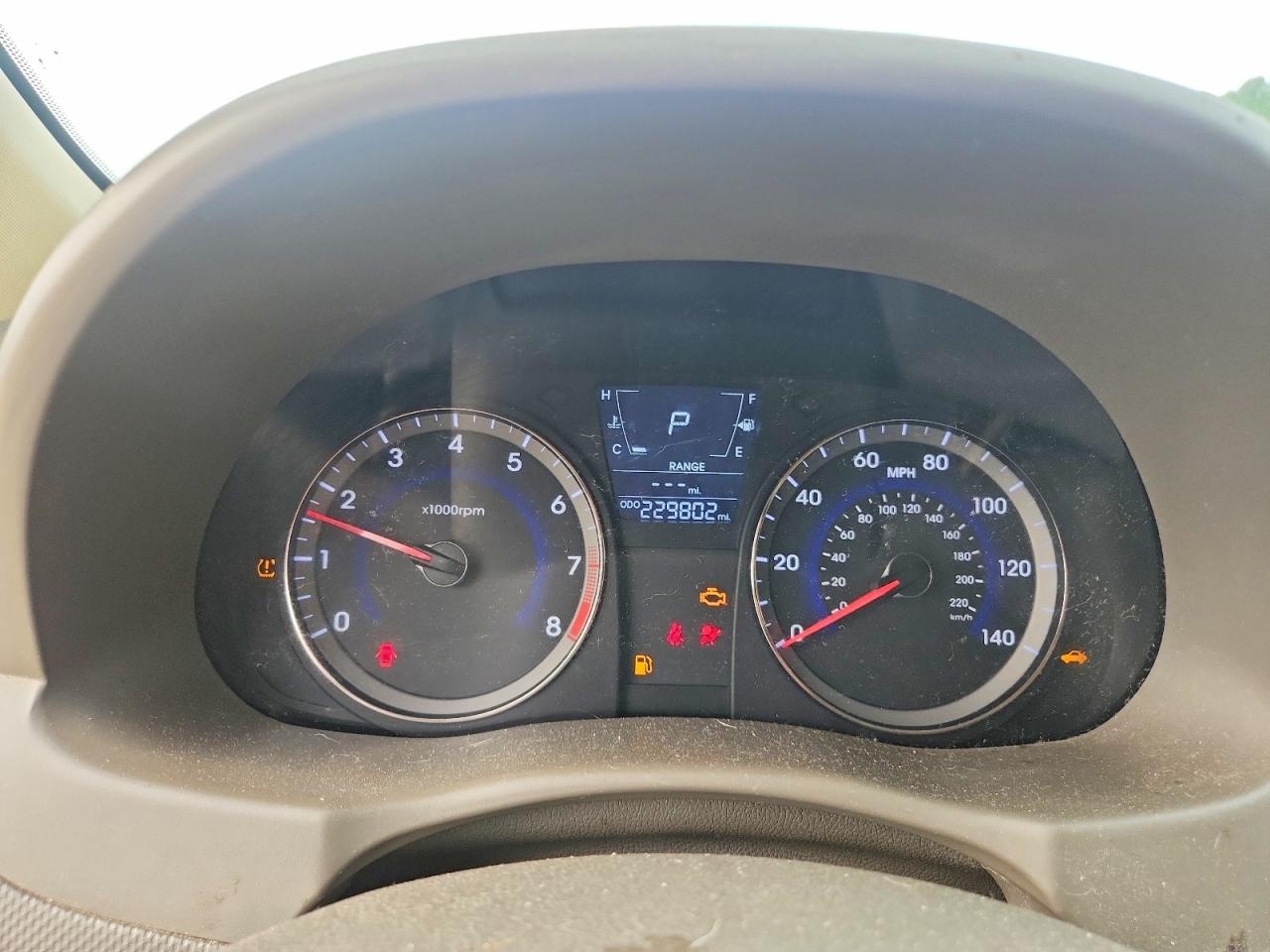 2013 Hyundai Accent Gls Blue vin: KMHCT4AE4DU446426