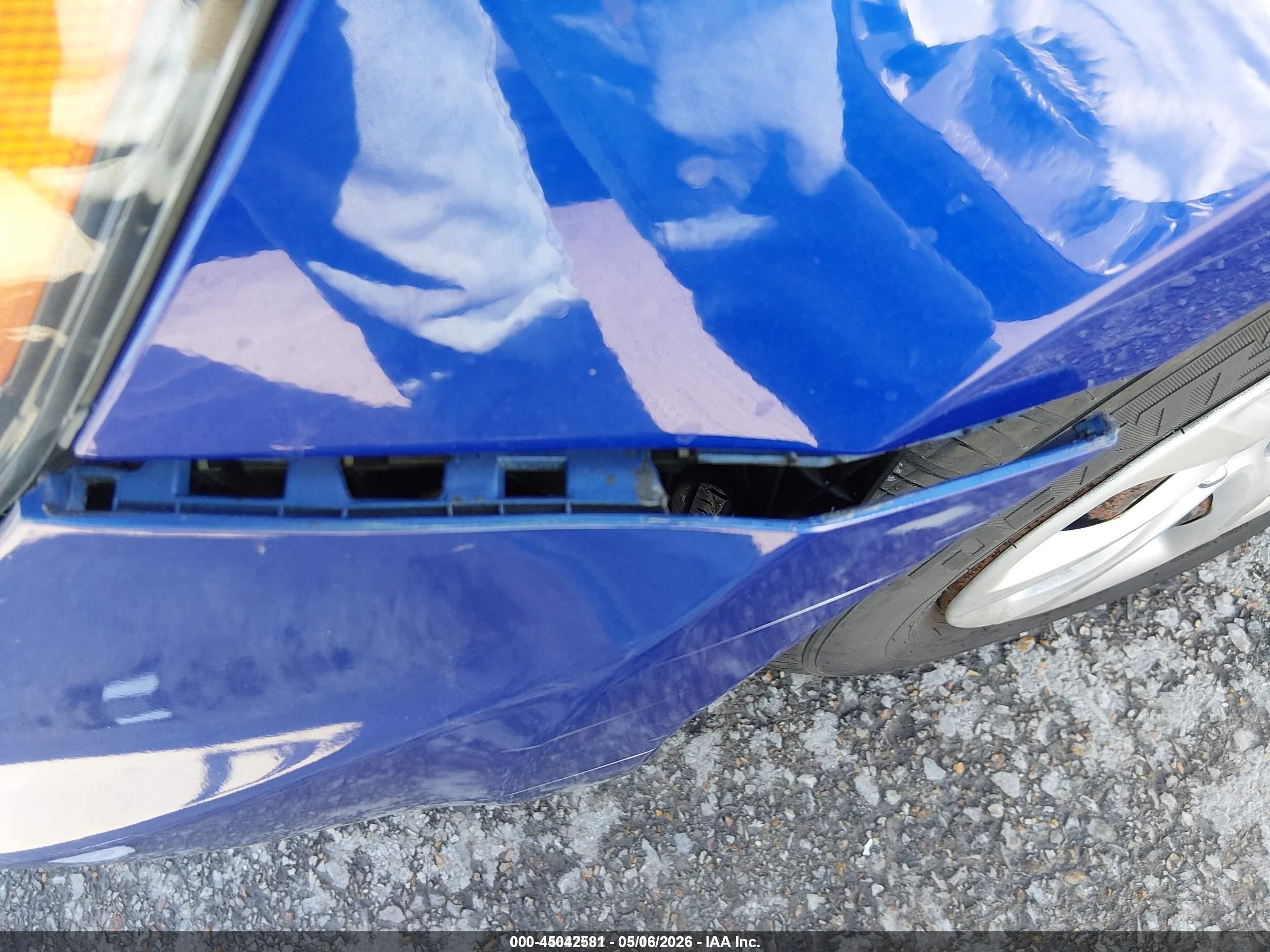 2013 Hyundai Accent Gls Blue vin: KMHCT4AE4DU503076